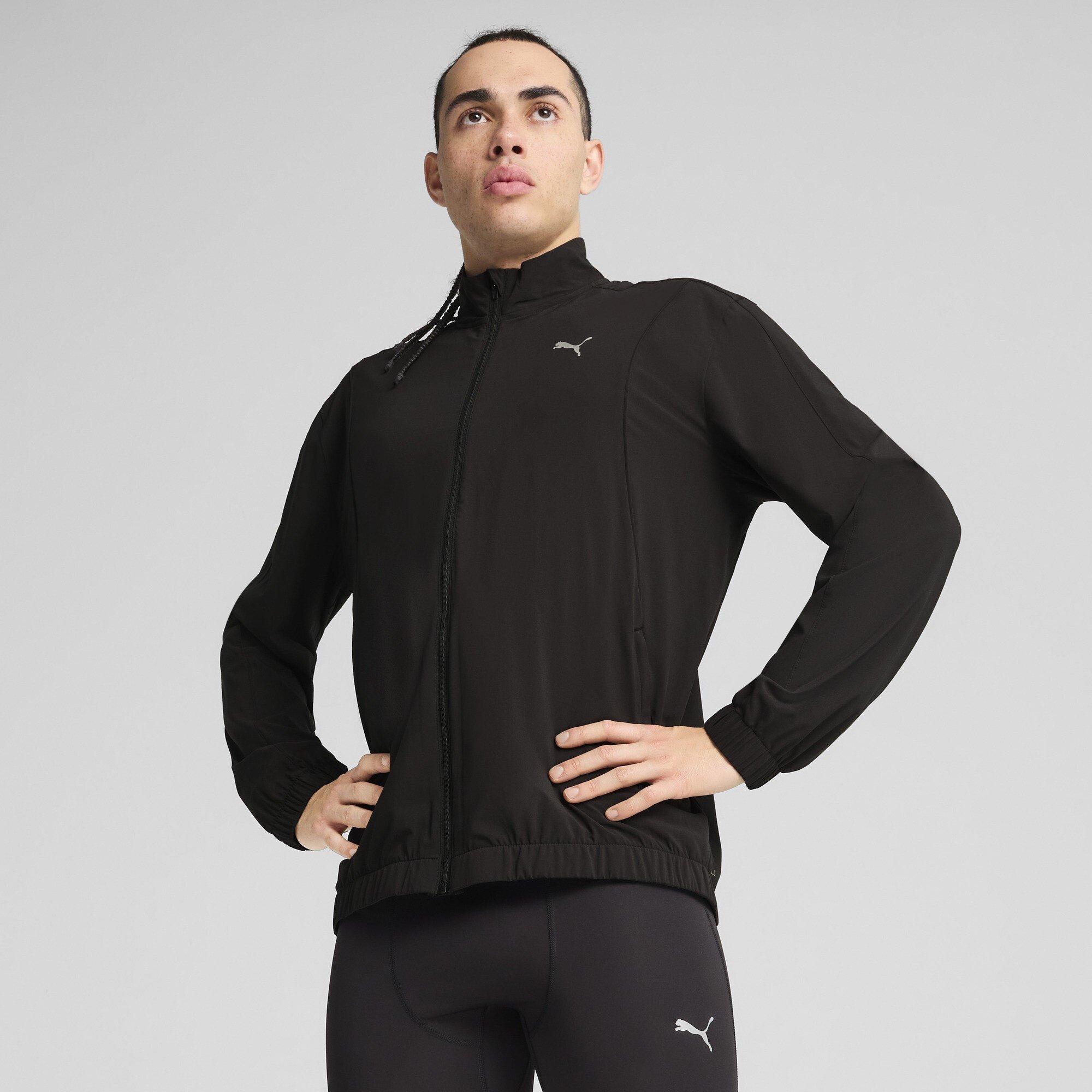 Puma Black - Puma - VELOCITY Woven dryCELL Long Sleeve Reflective Performance Running Jacket - 2