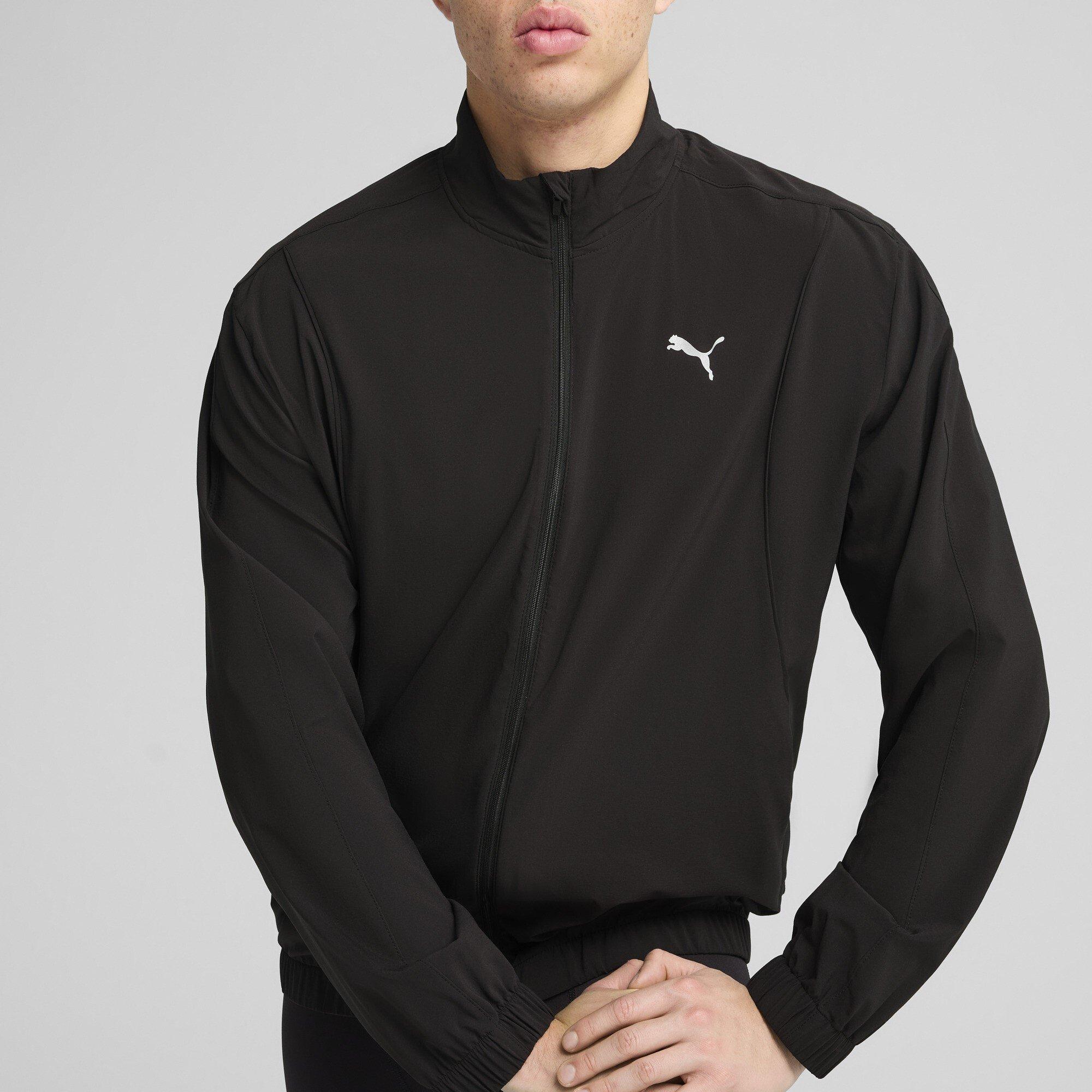 Puma Black - Puma - VELOCITY Woven dryCELL Long Sleeve Reflective Performance Running Jacket - 3