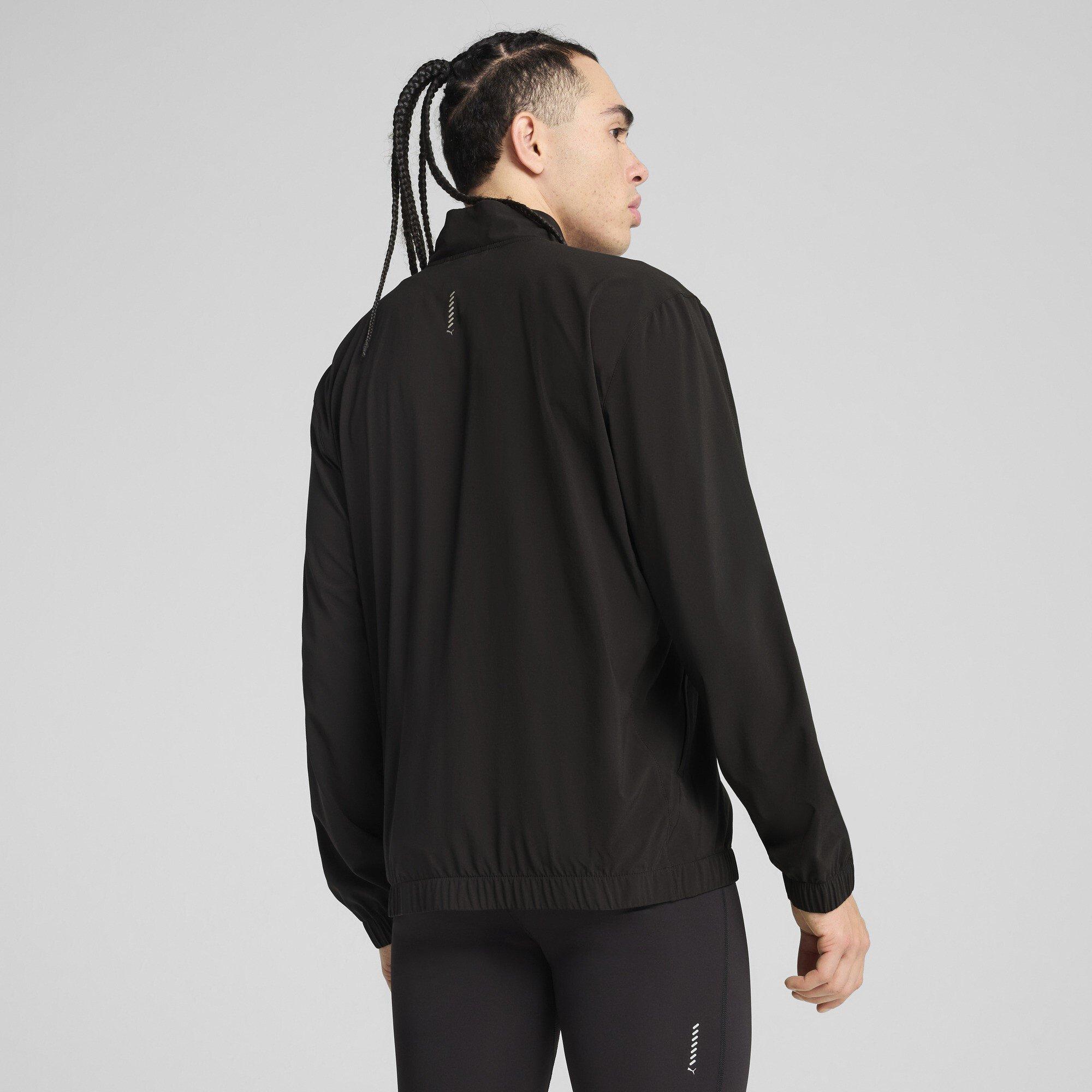 Puma Black - Puma - VELOCITY Woven dryCELL Long Sleeve Reflective Performance Running Jacket - 5