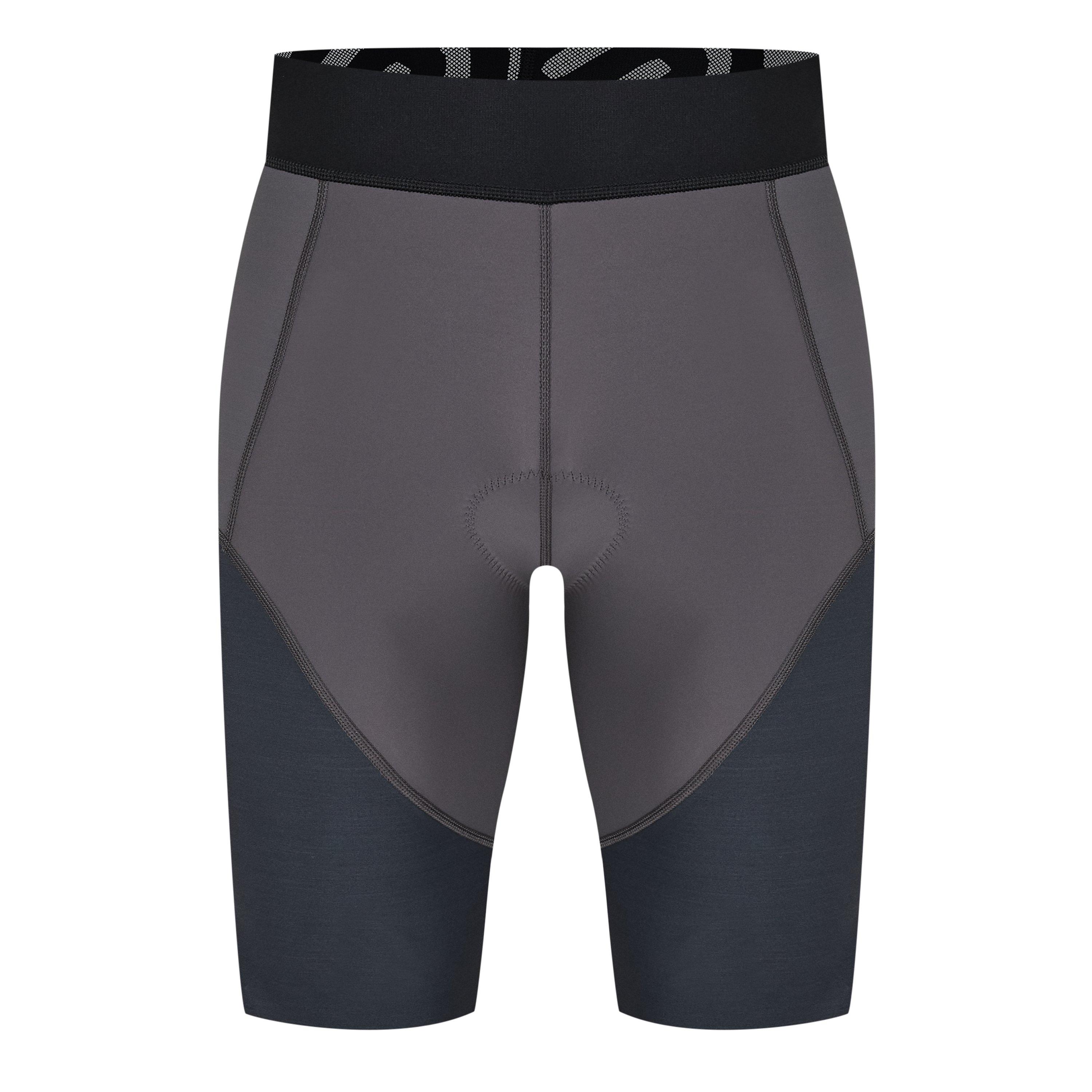 Skins Men's Tri Fold Performance Gym Legging - Charcoal - Small