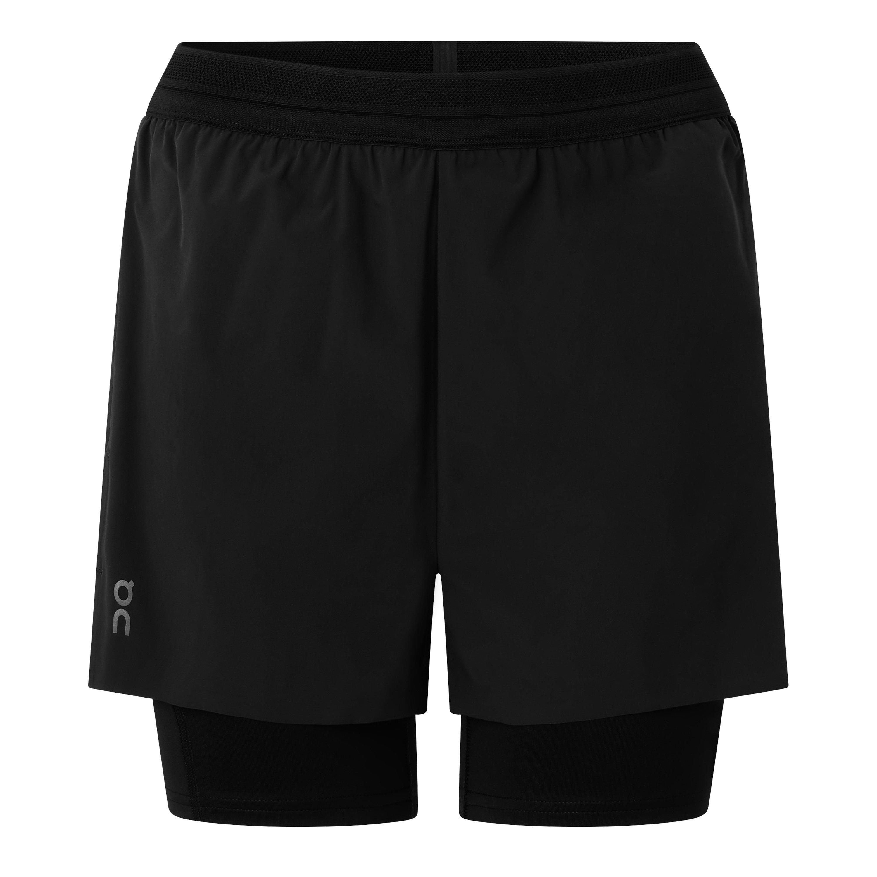 Schwarz - On - Women's 2/1 Running Shorts - 1