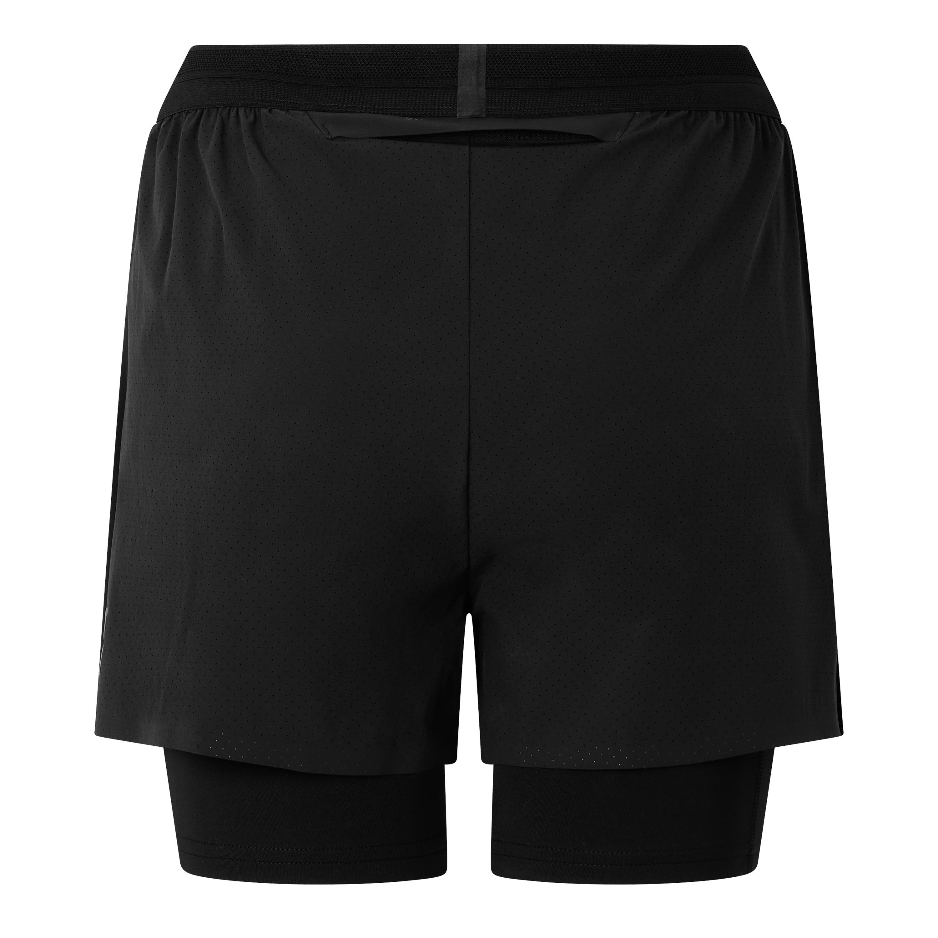 Black - On - Women's 2/1 Running Shorts - 2