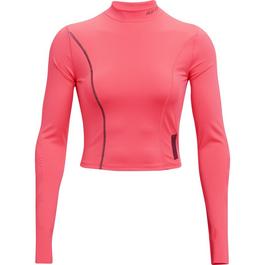 Under Armour Armour Ua Run Anywhere Laser Ls Running Top Womens
