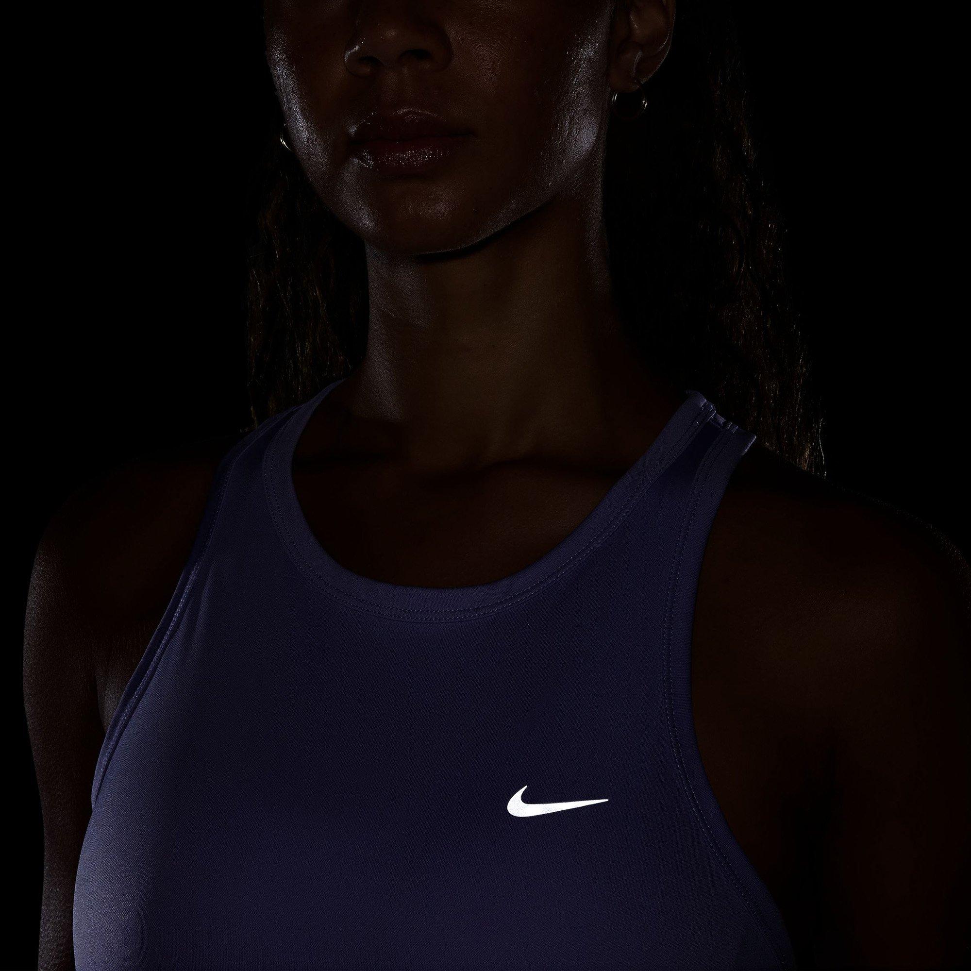 LilacIce/Silver - Nike - Tempo Womens Dri-FIT Running Tank Top - 5