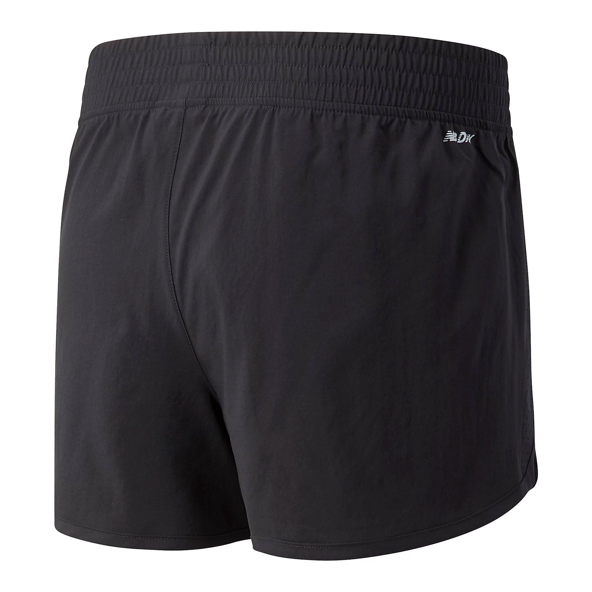Black - New Balance - Womens Core 3Inch Shorts - 2
