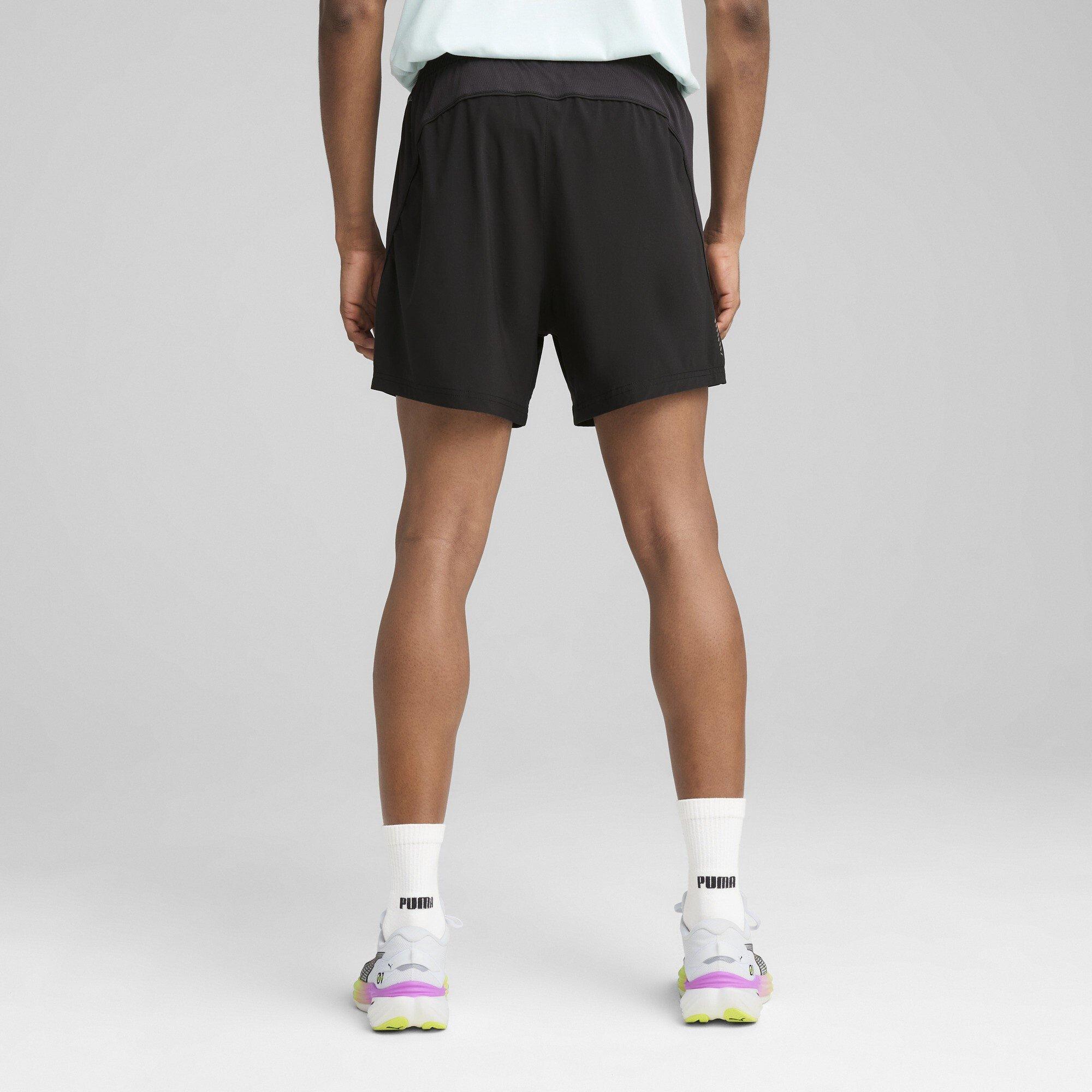 Puma Black - Puma - Men's Performance Running Shorts - 4