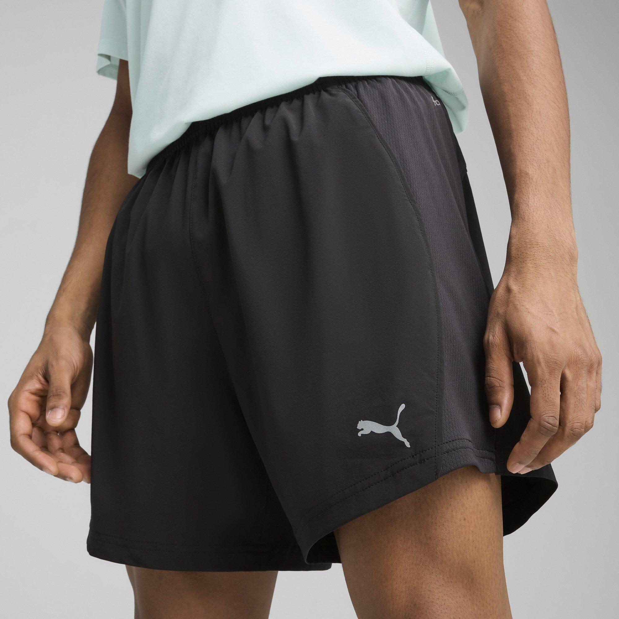 Puma Black - Puma - Men's Performance Running Shorts - 6