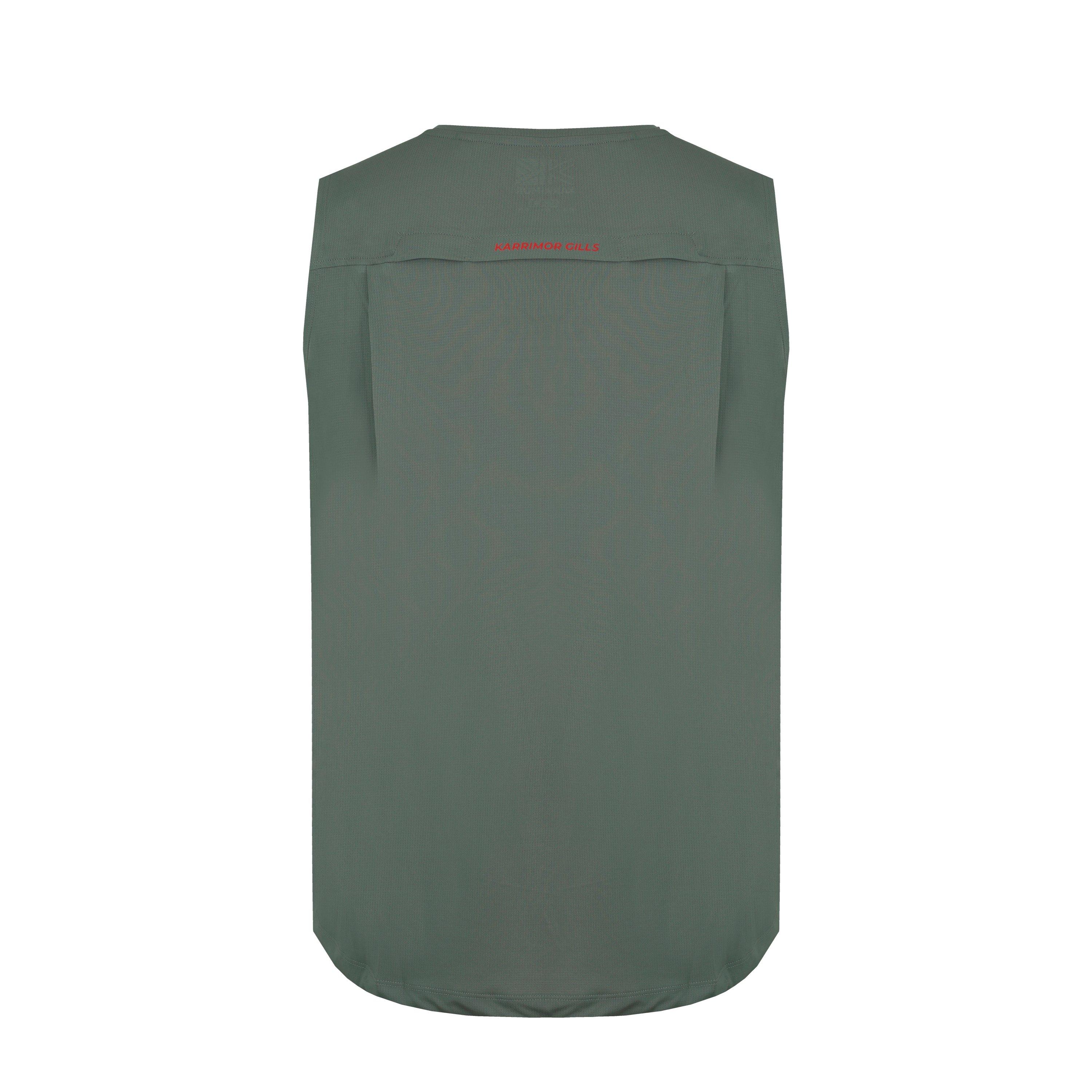 Khaki - Karrimor - Performance Running Vest - 2