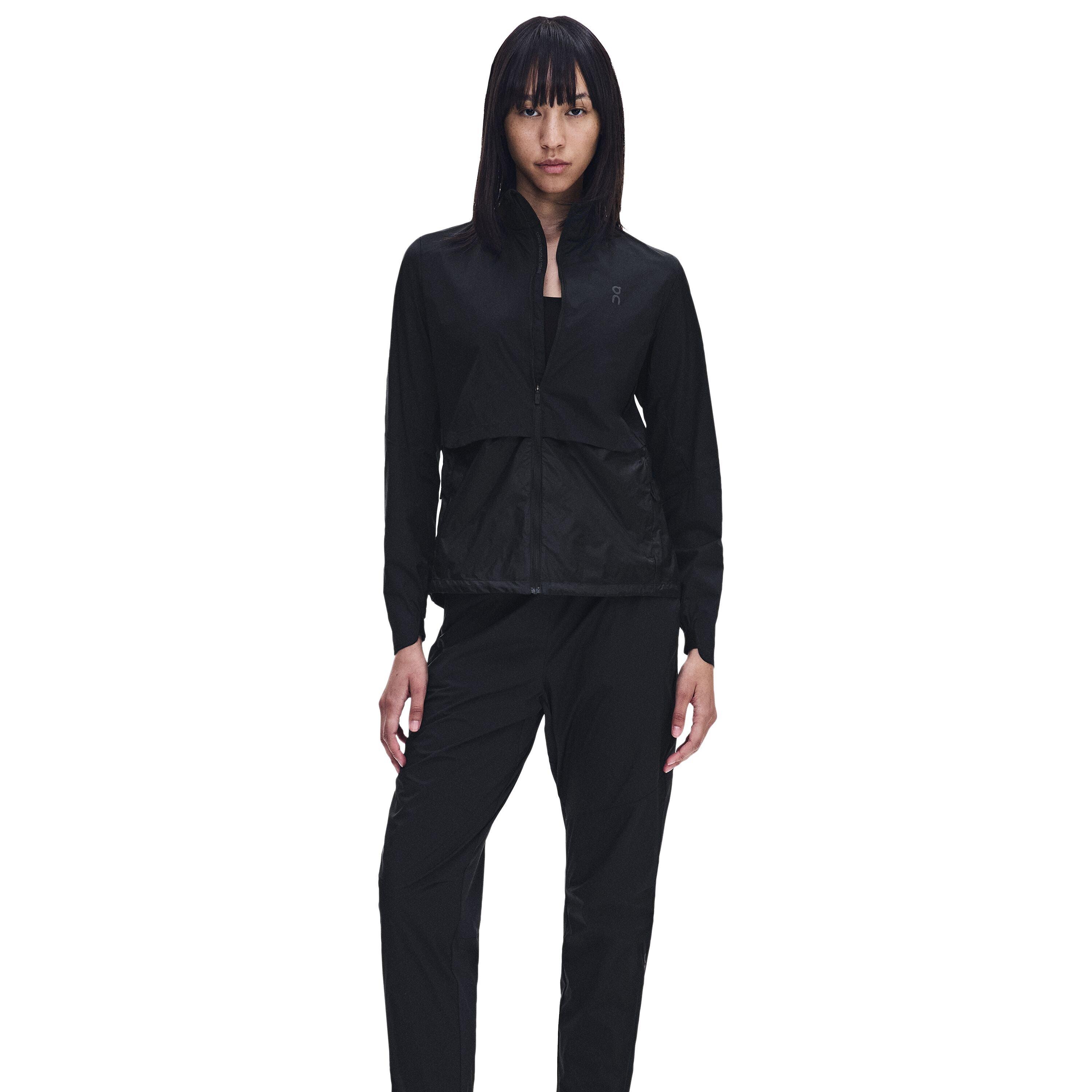 Black - On - Women's Weather Running Jacket - 5