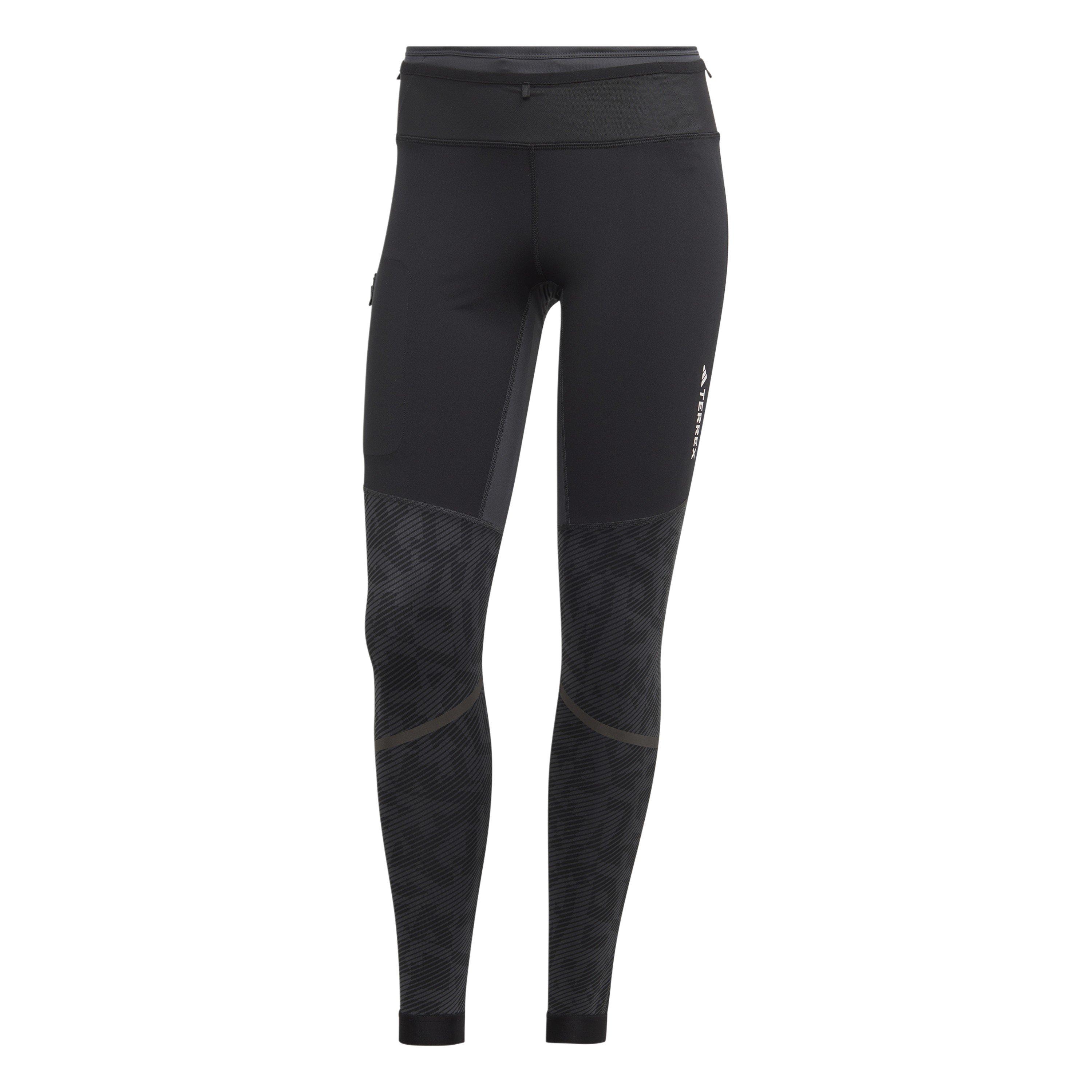 Adidas Women's Agr Tight W Running - Carbon - 18 (XXL)