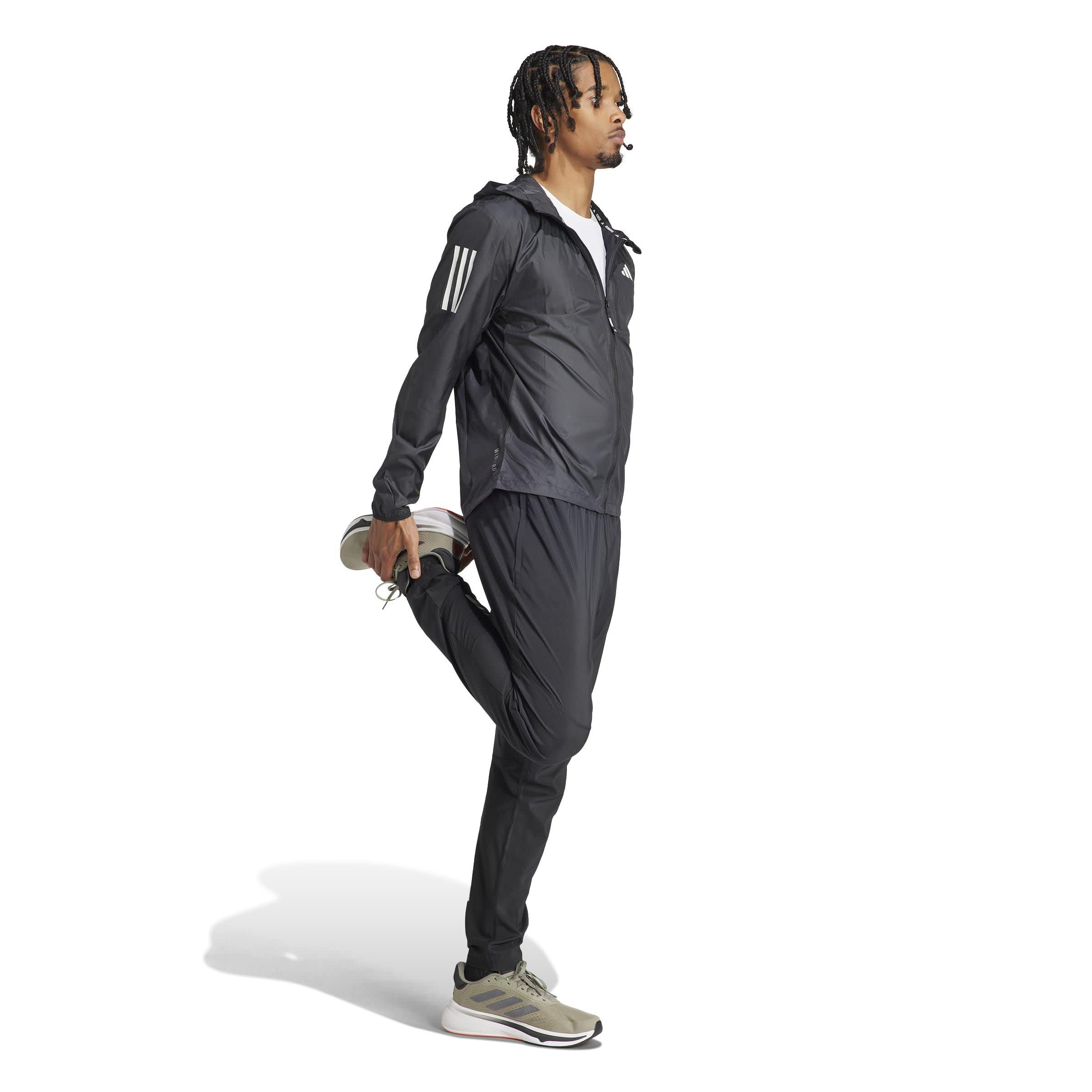 Black - adidas - Performance Running Jacket - 4