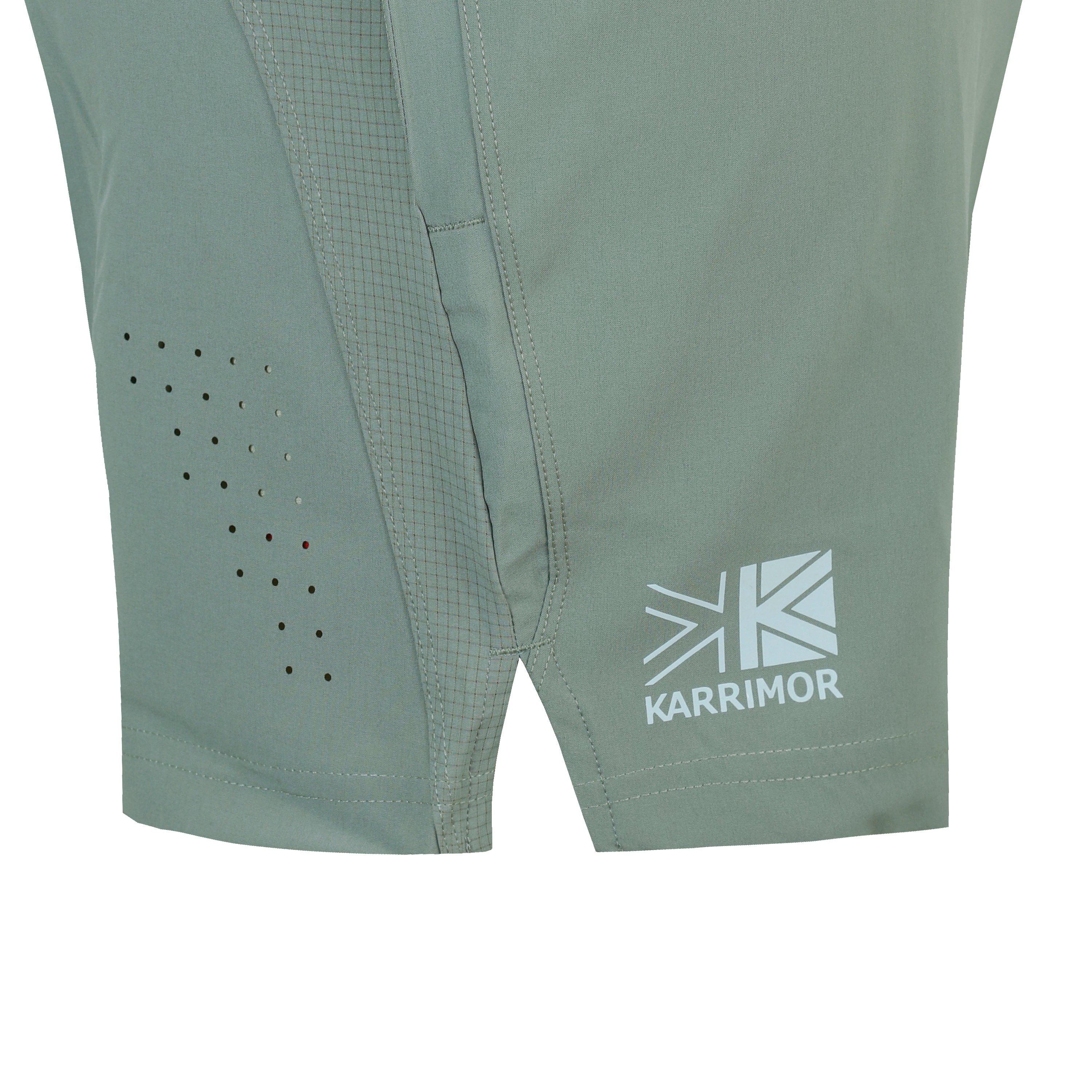 Khaki - Karrimor - Men's Trail Performance Running Shorts - 4