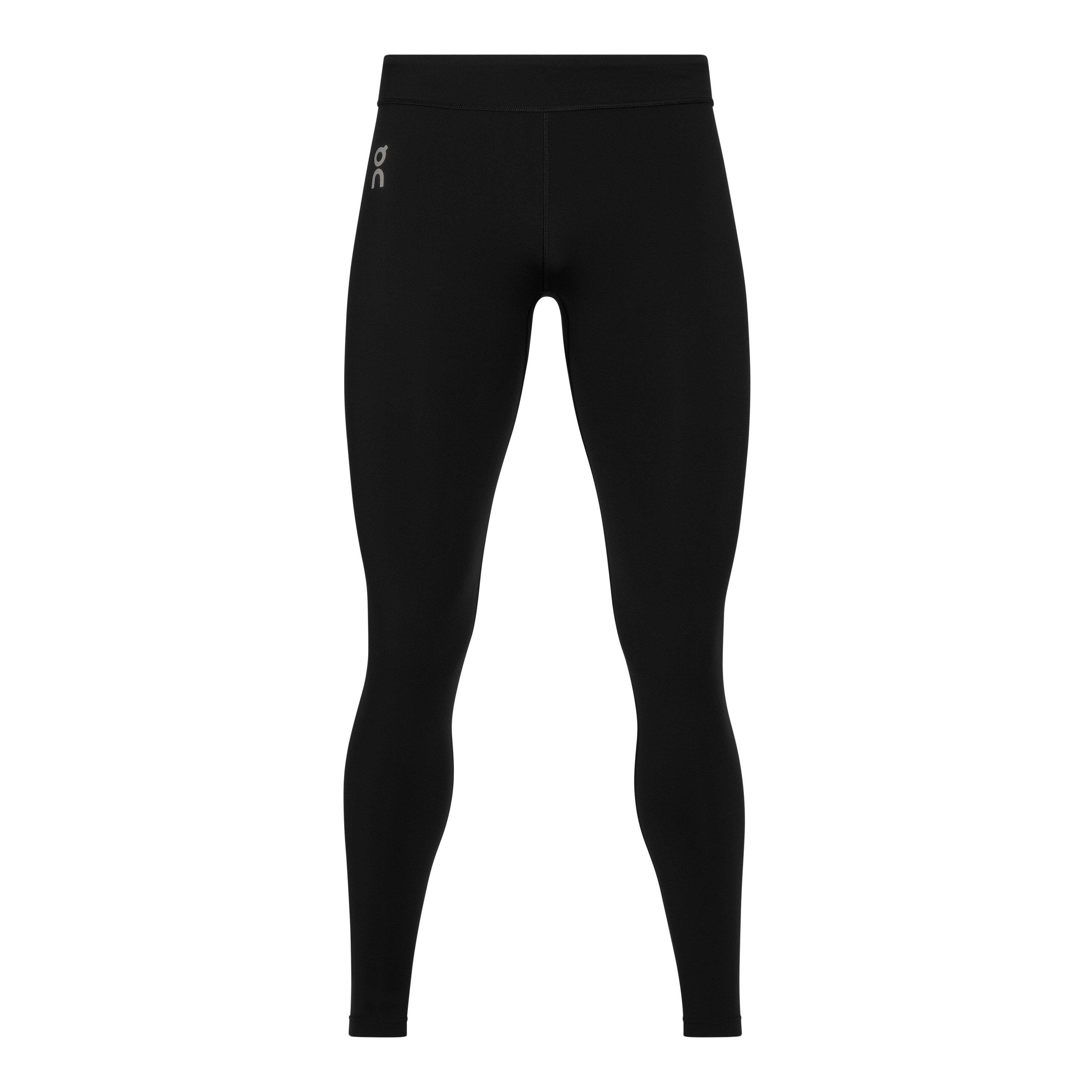 Black - On - Men's Core Run Performance Running Tights - 1