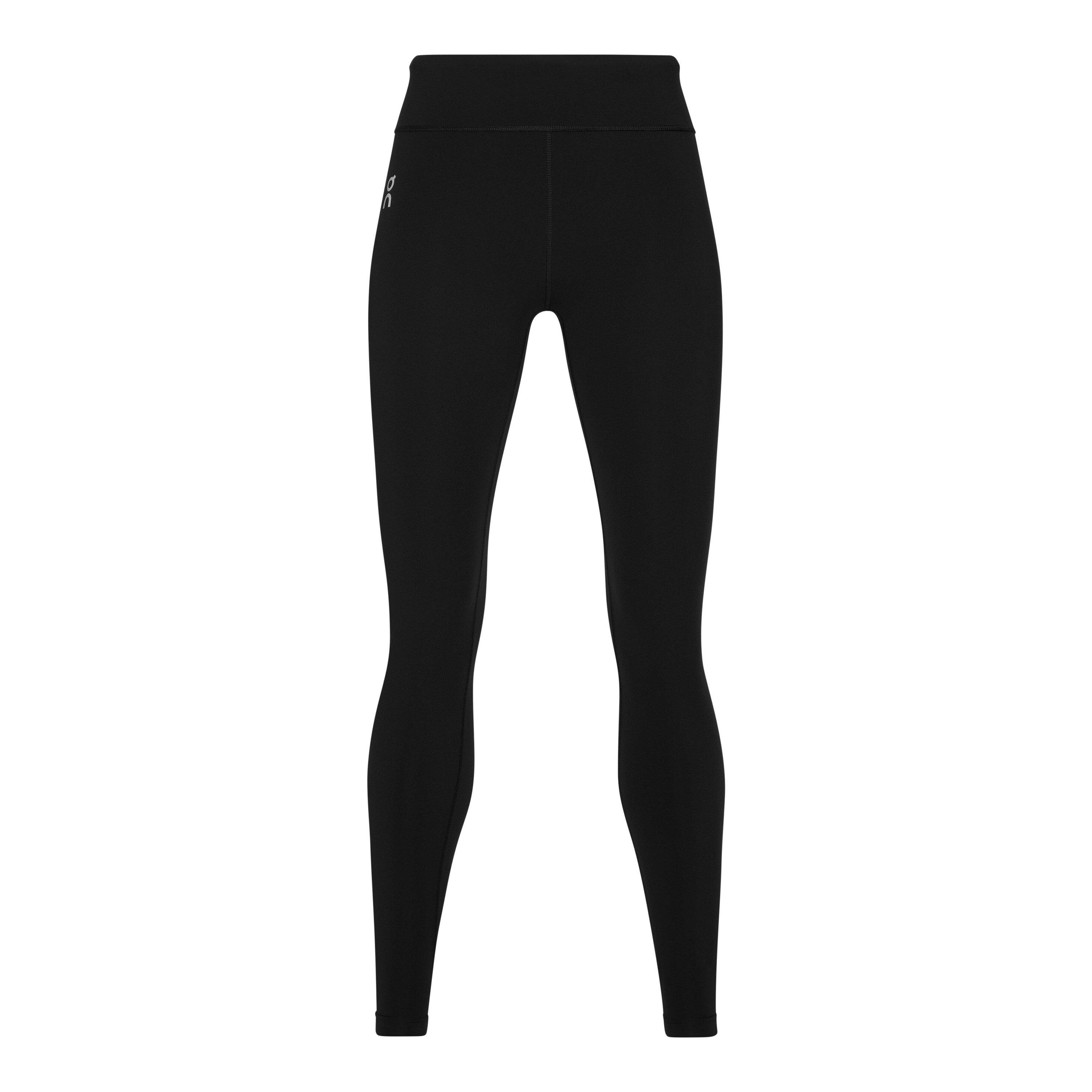 Black - On - Women's Core Run Performance Running Tights - 1