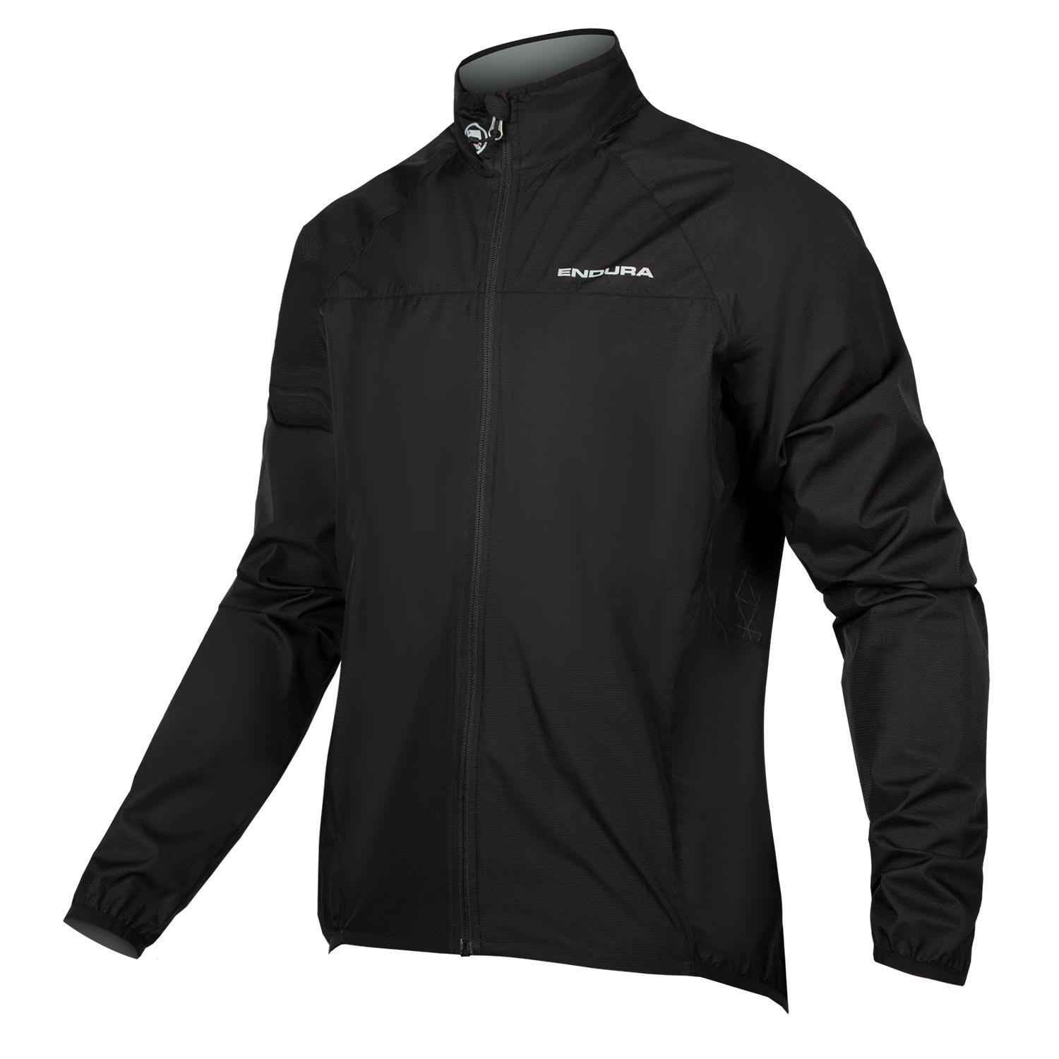 Black - Endura - Men's Xtract II Waterproof Long Sleeve Performance Cycling Jacket - 1
