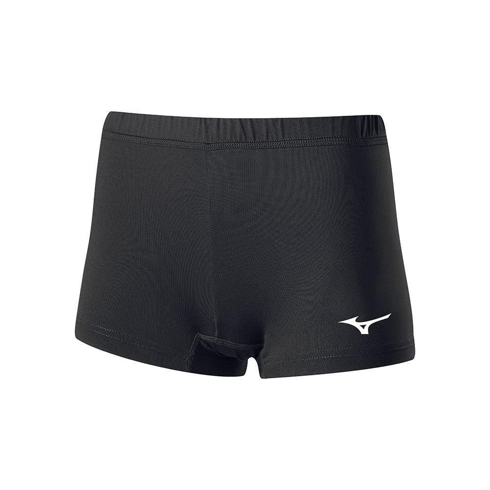 Black - Mizuno - Unisex Kids' Performance Netball Shorts
