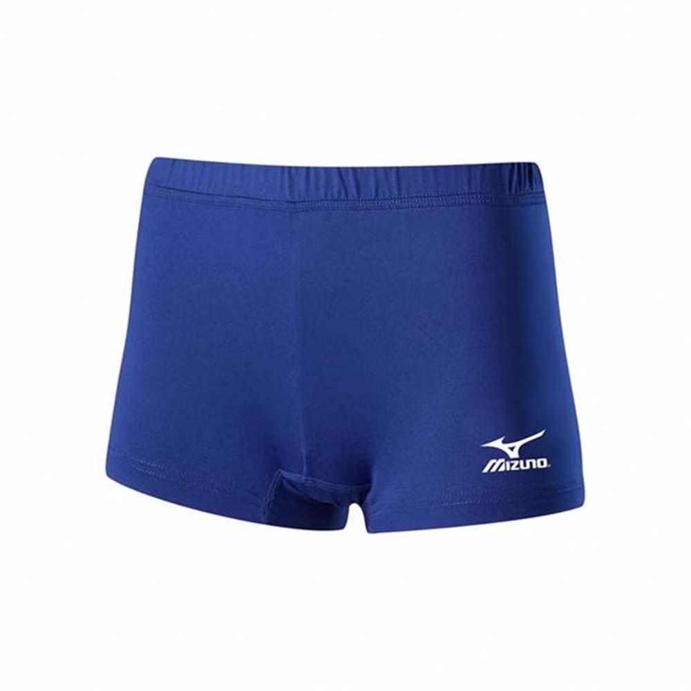Mizuno  Kids ' Performance Netball Shorts - Royal Blue - 13 (XL)