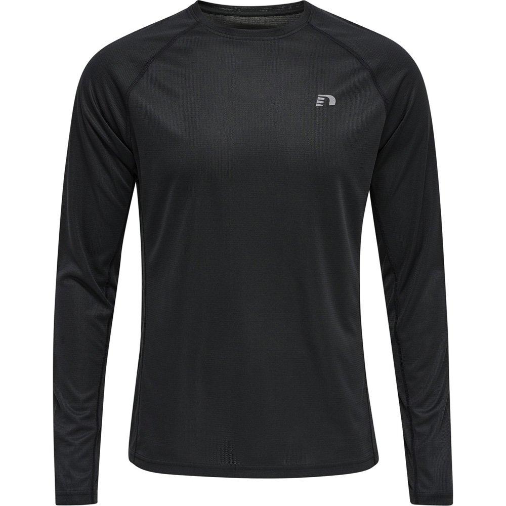 Black - Newline - Core Running Long Sleeve T Shirt Senior - 1