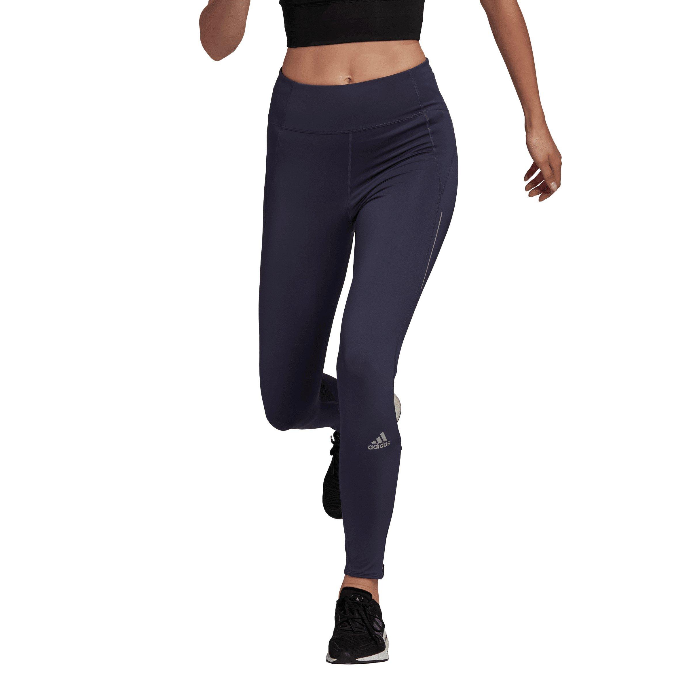 Shadow Navy - adidas - Own the Run Winter Running Leggings Womens - 2