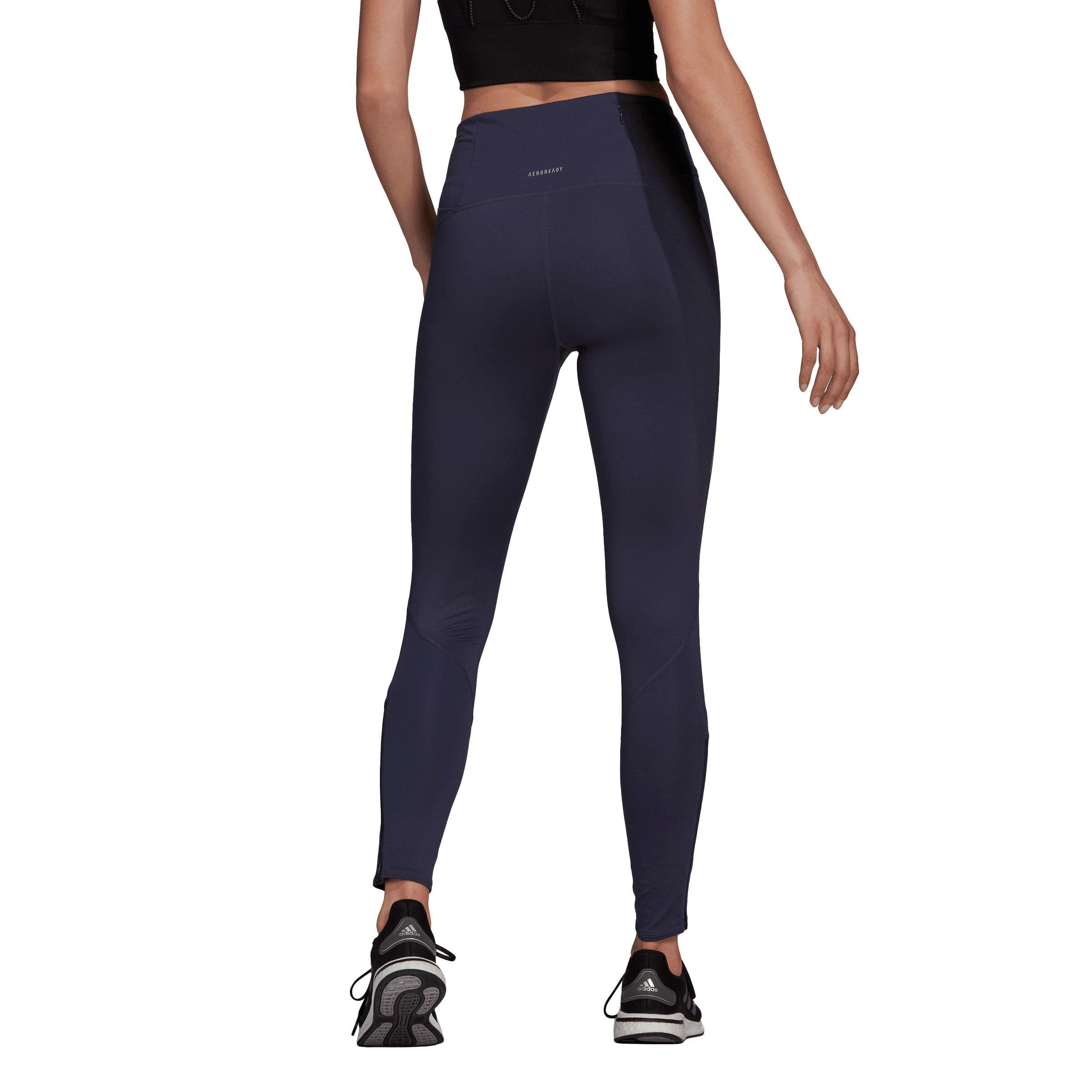 Shadow Navy - adidas - Own the Run Winter Running Leggings Womens - 3