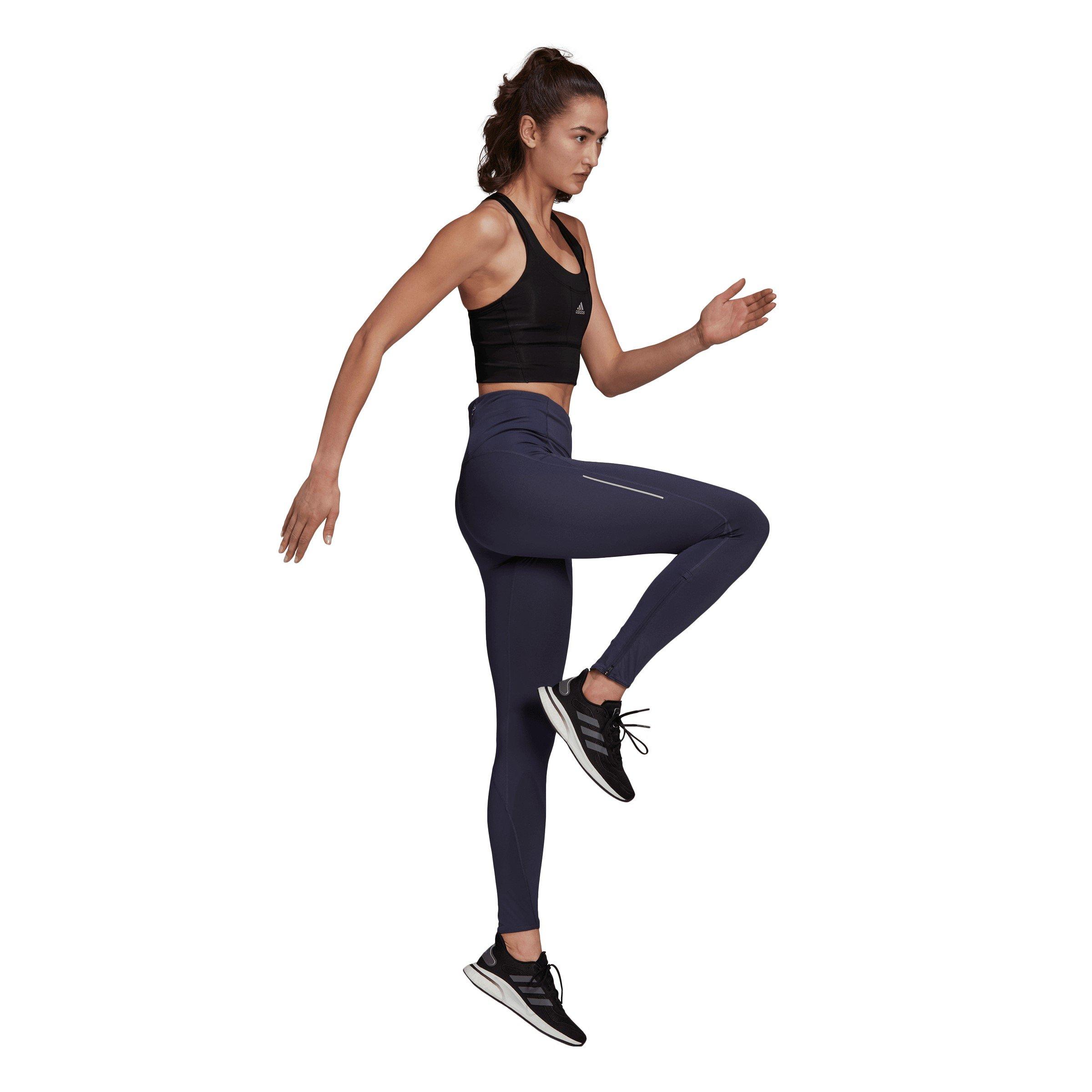 Shadow Navy - adidas - Own the Run Winter Running Leggings Womens - 4