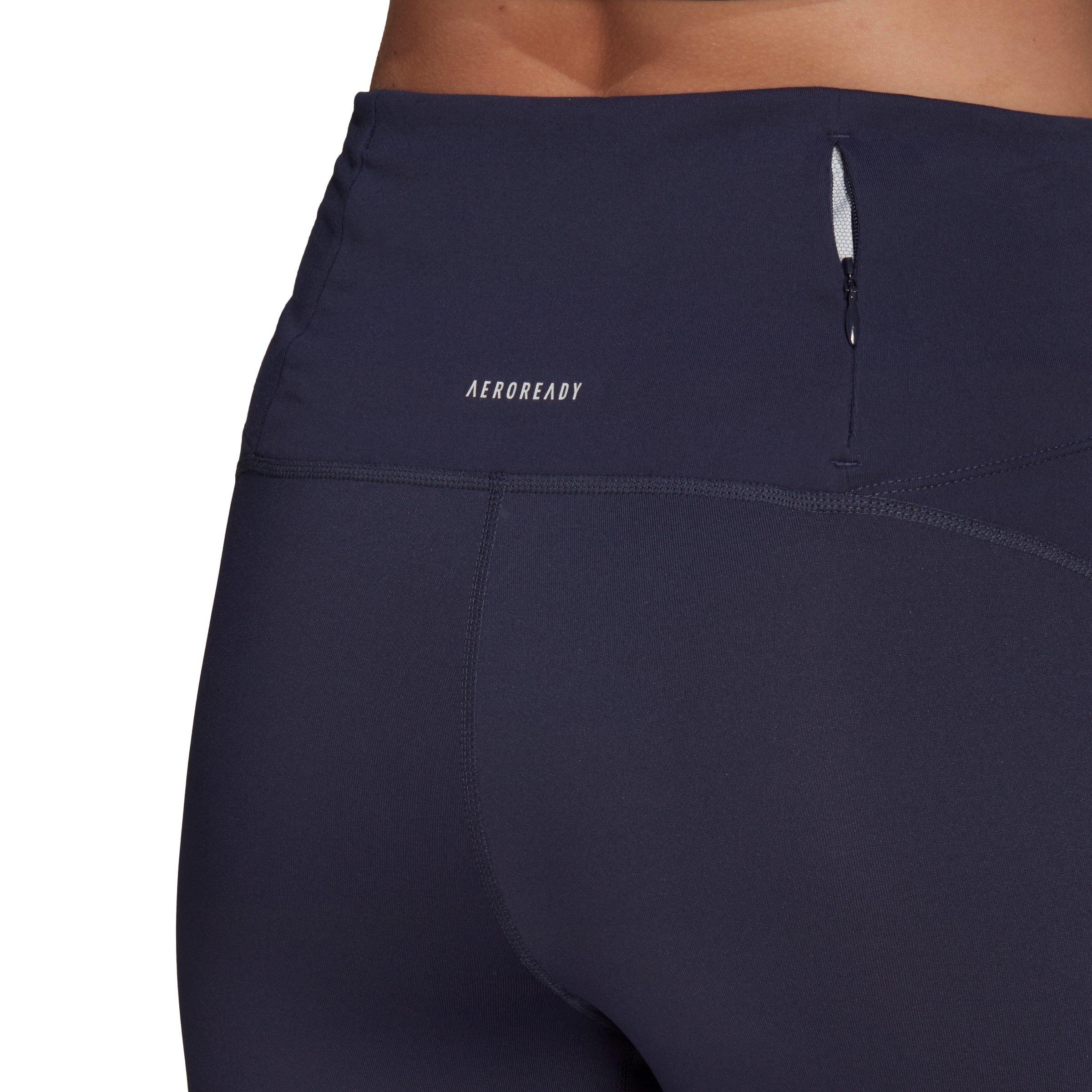 Shadow Navy - adidas - Own the Run Winter Running Leggings Womens - 5
