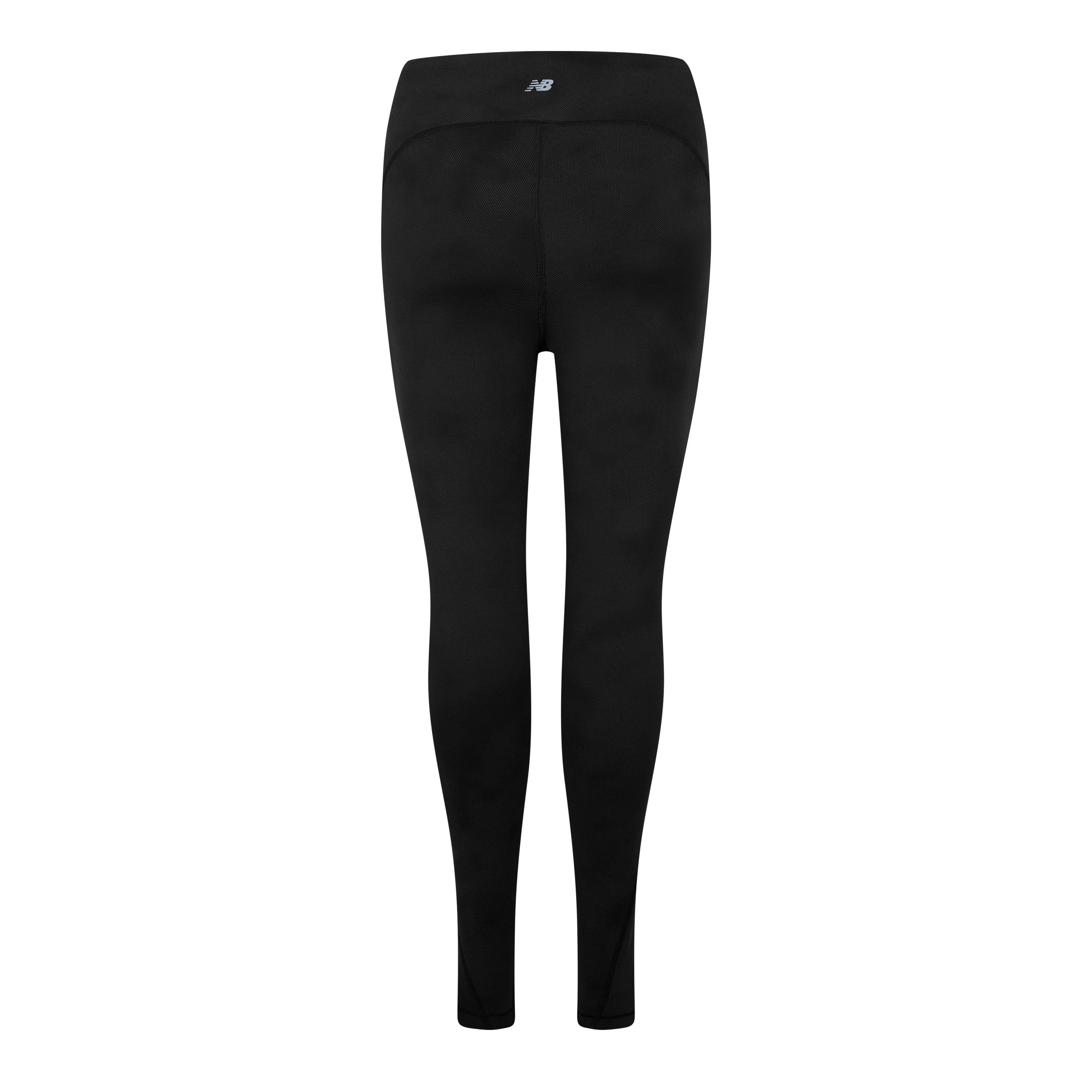 Reflekterende Sort - New Balance - Women's Reflective Performance Running Tights - 2