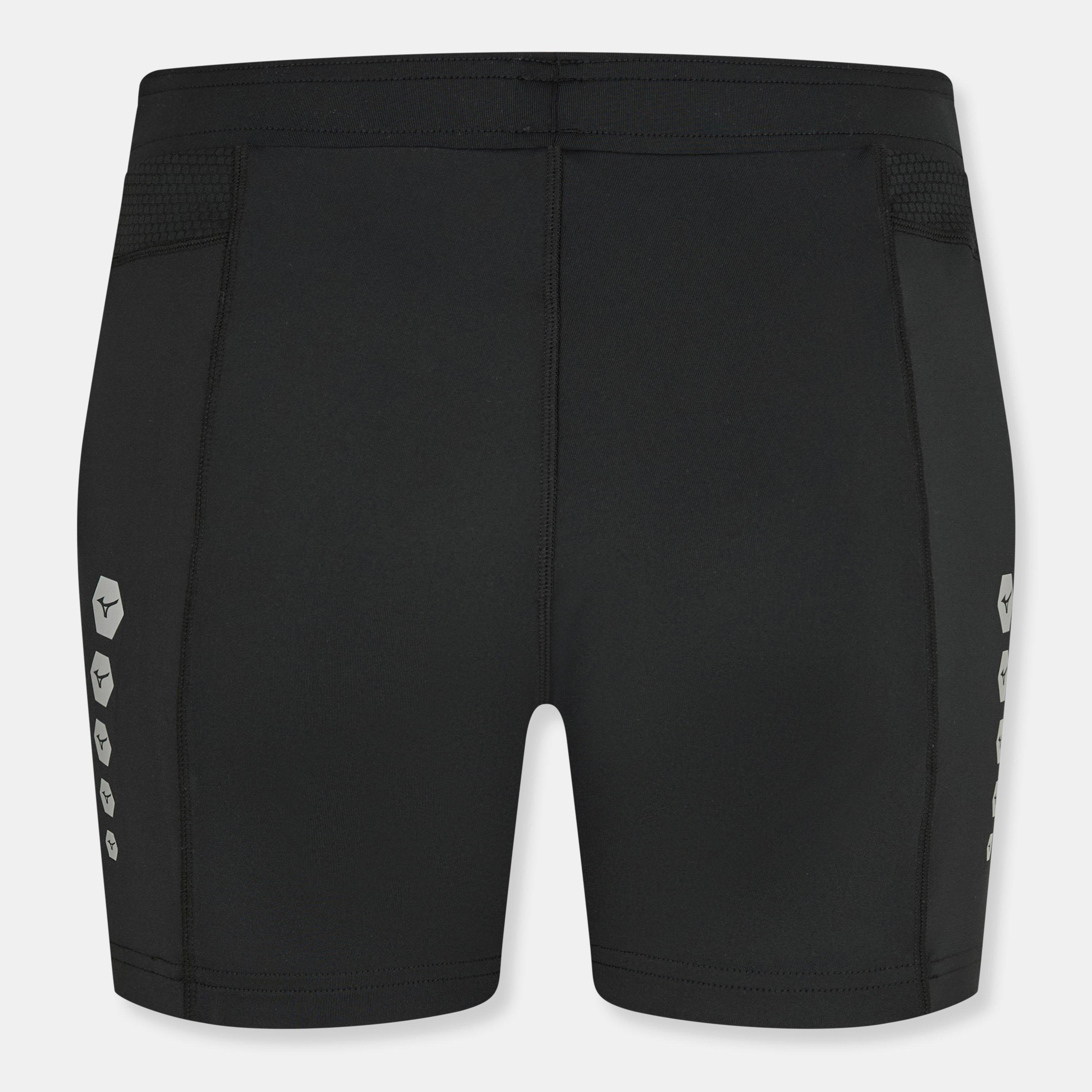 Black/Black - Mizuno - Performance Running Shorts - 2