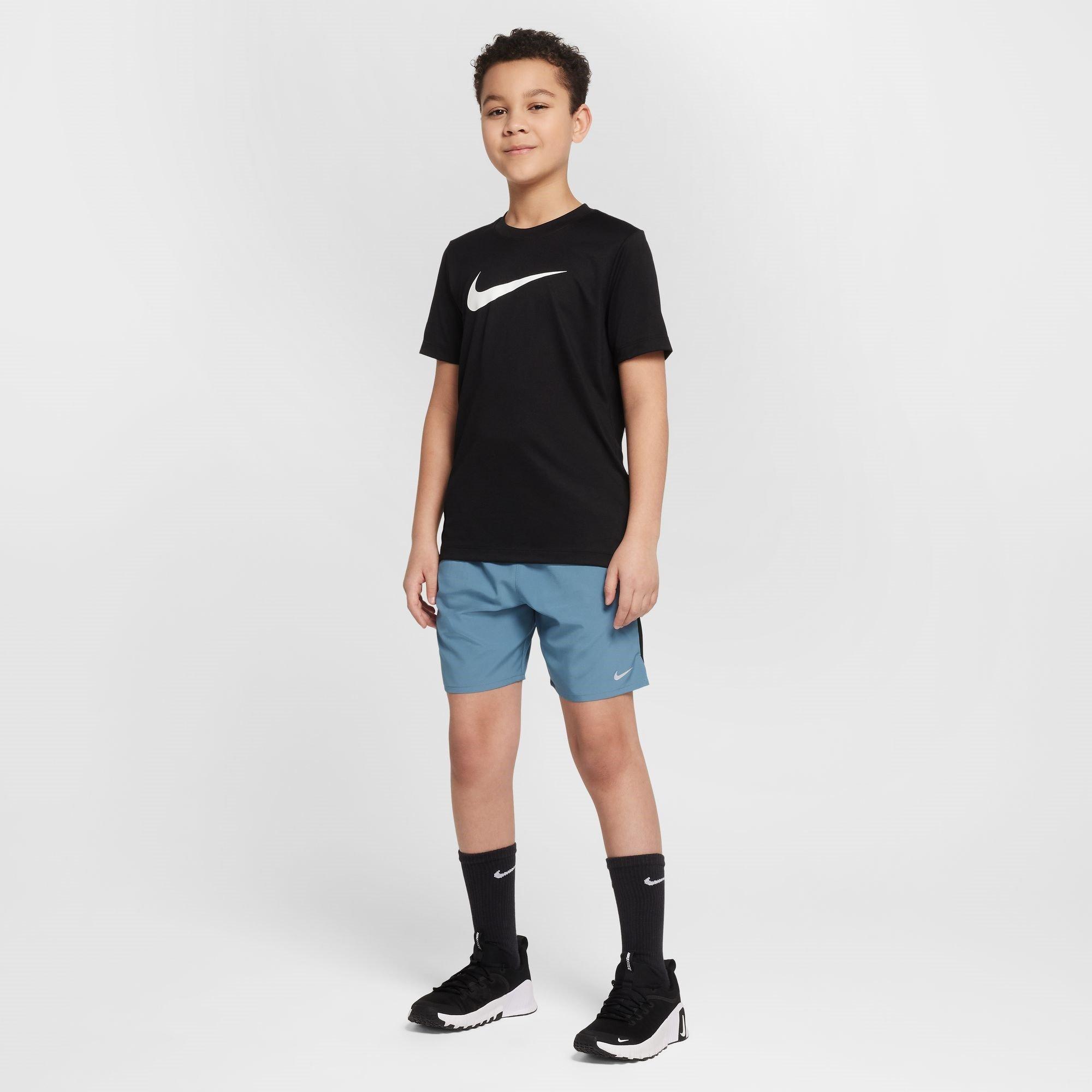 Bleu fumé - Nike - Dri-FIT Challenger Big Kids' (Boys') Training Shorts - 9