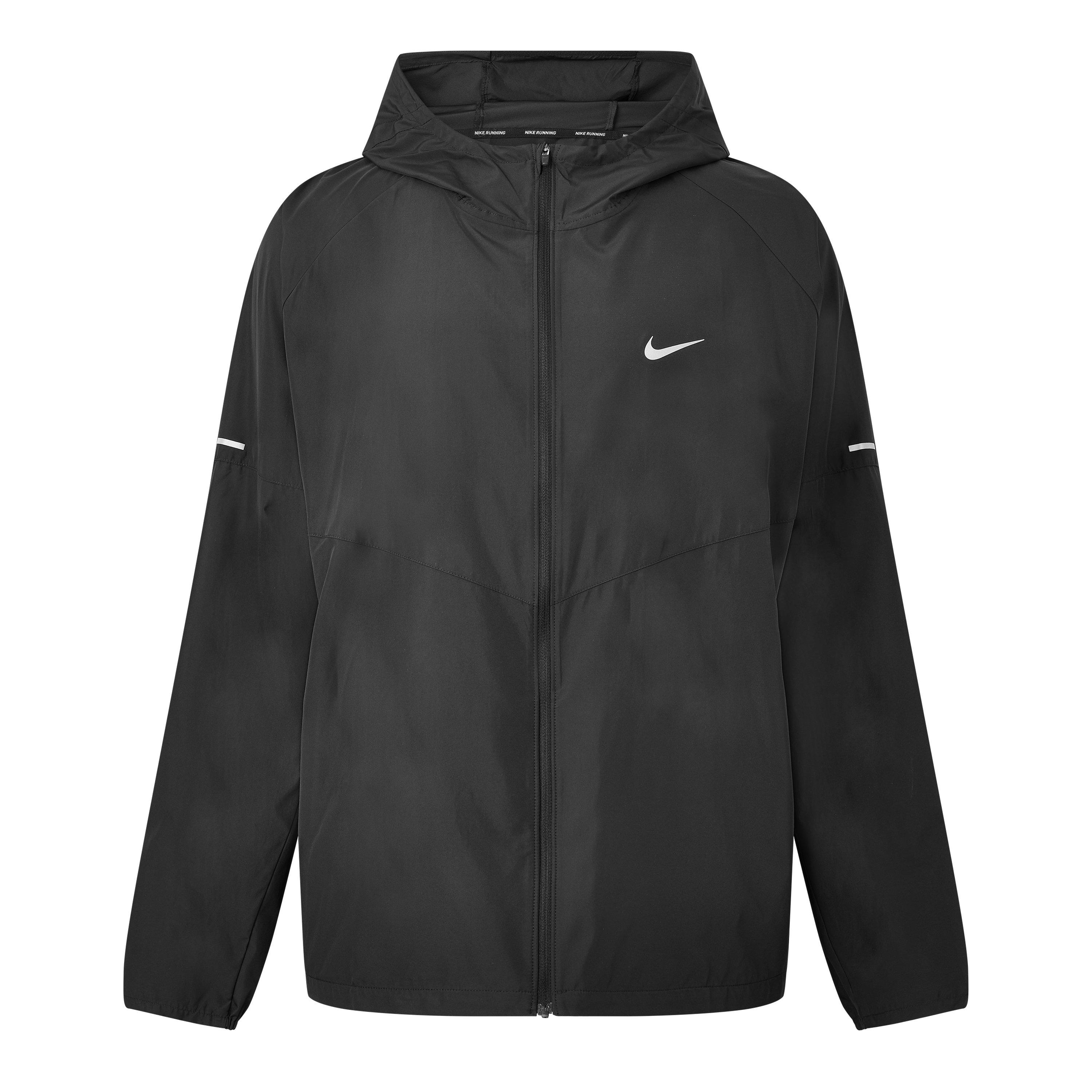 Zwart reflecterend - Nike - Men's Miler Performance Running Jacket - 1