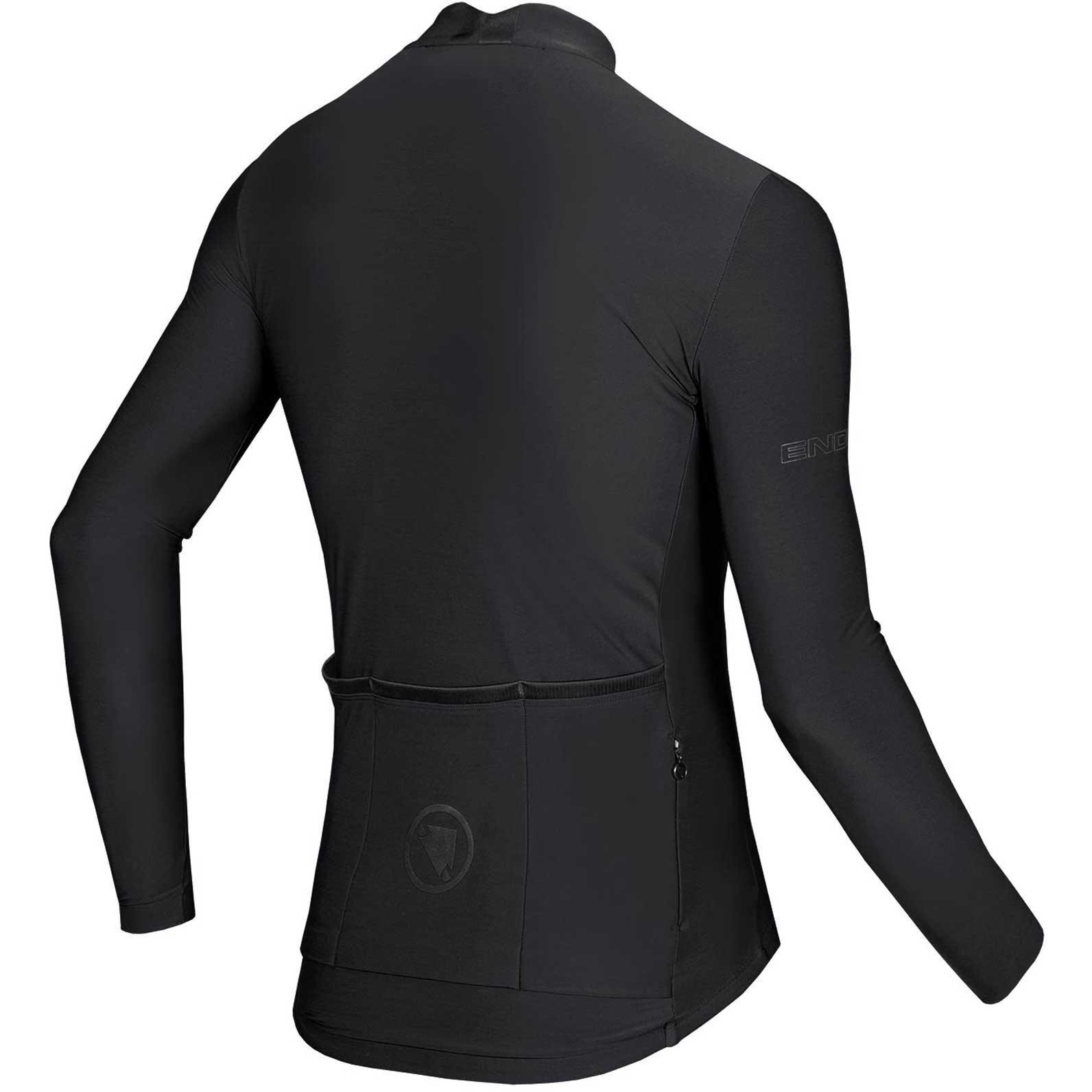 Black - Endura - Pro SL II Long Sleeve Jersey Mens - 2