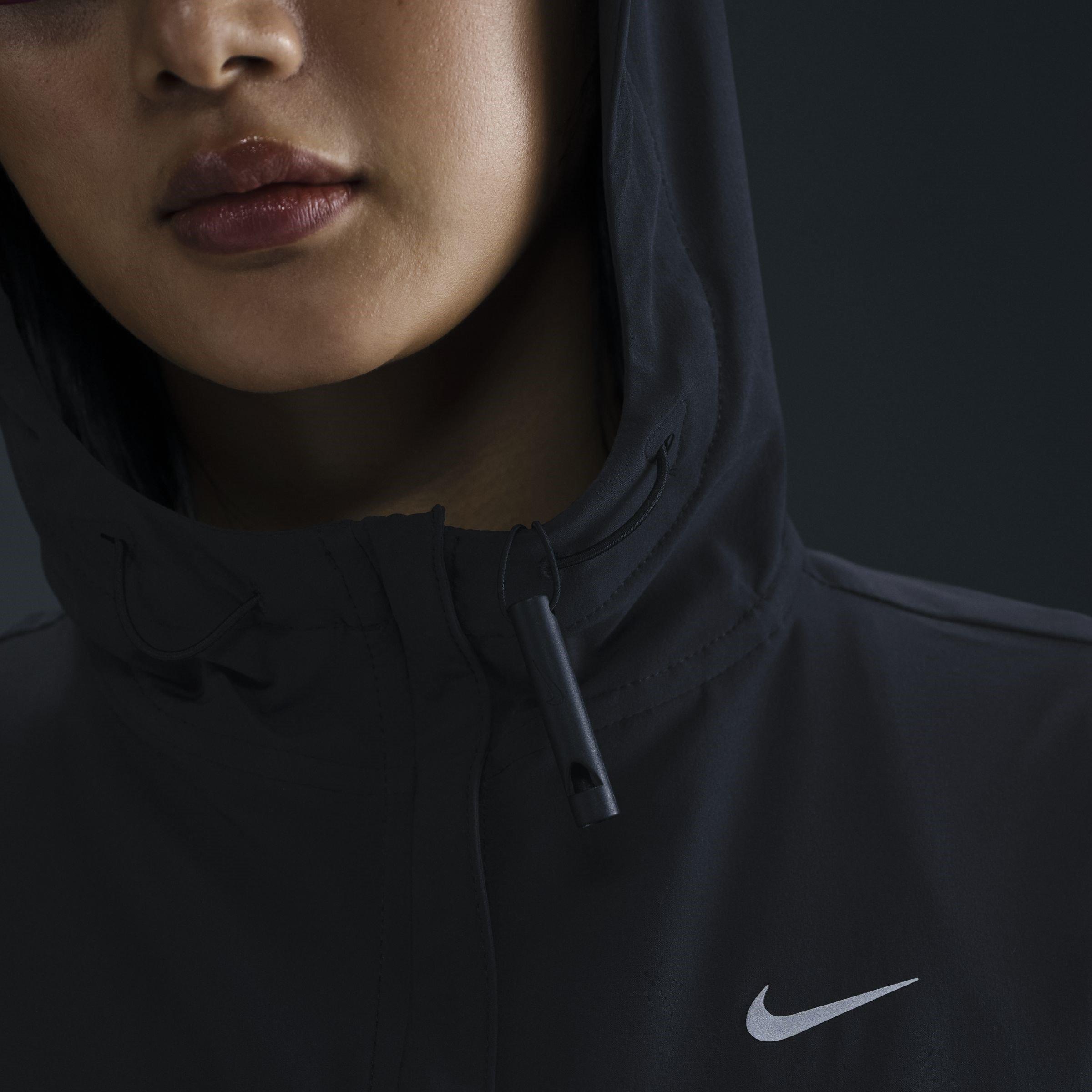 Black/R.Silver - Nike - Swift Womens Repel Packable Running Jacket - 6