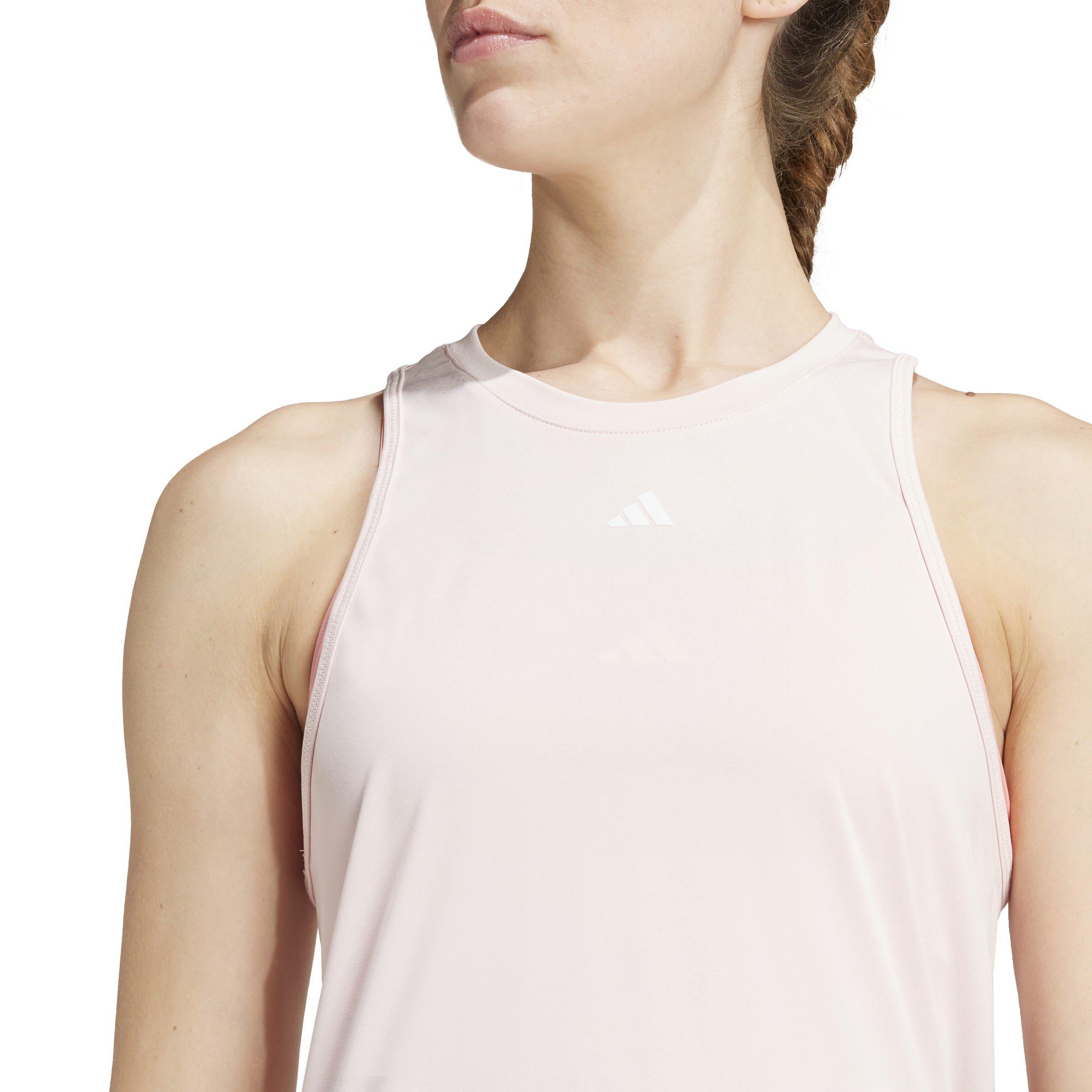 Sandy Pink - adidas - Designed For Training Running Top Womens - 5