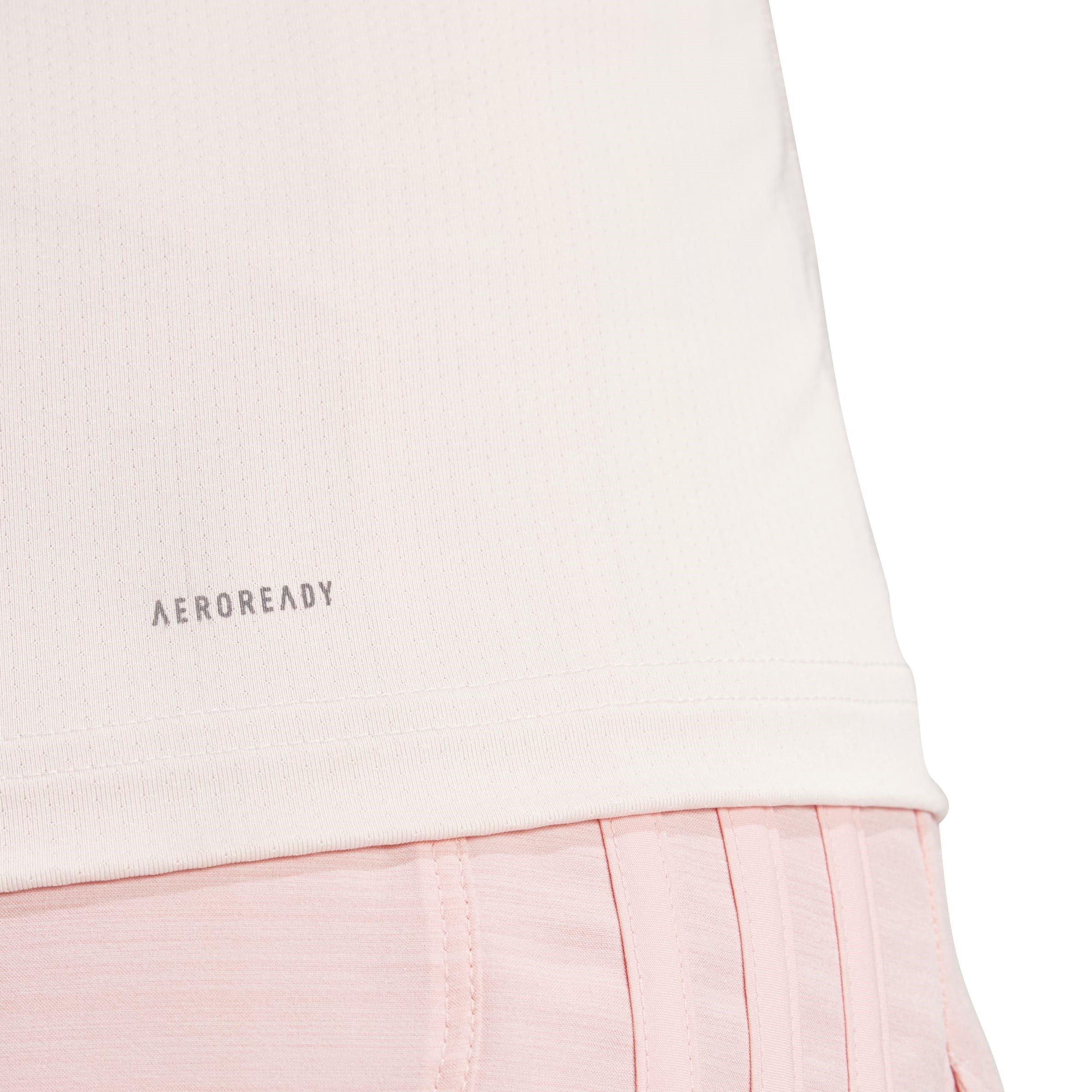 Sandy Pink - adidas - Designed For Training Running Top Womens - 6