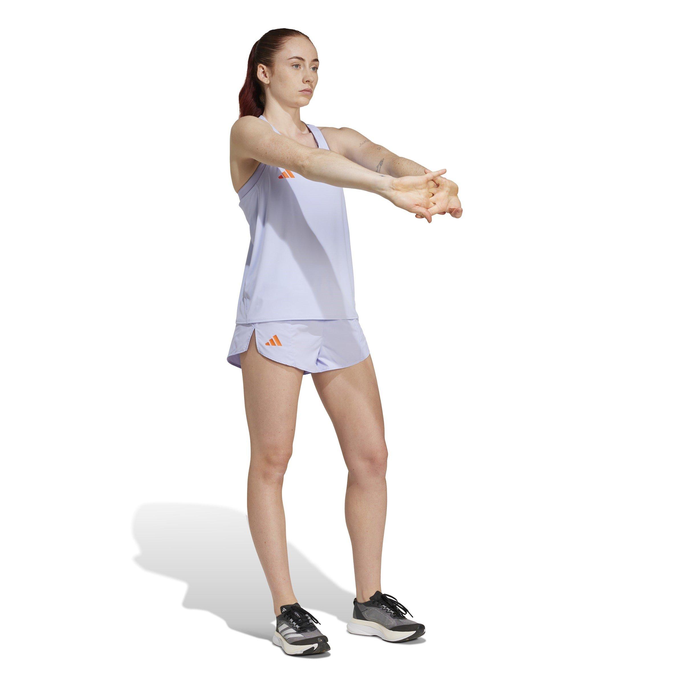 Violet Tone - adidas - Adizero Essentials Womens Running Tank Top - 5