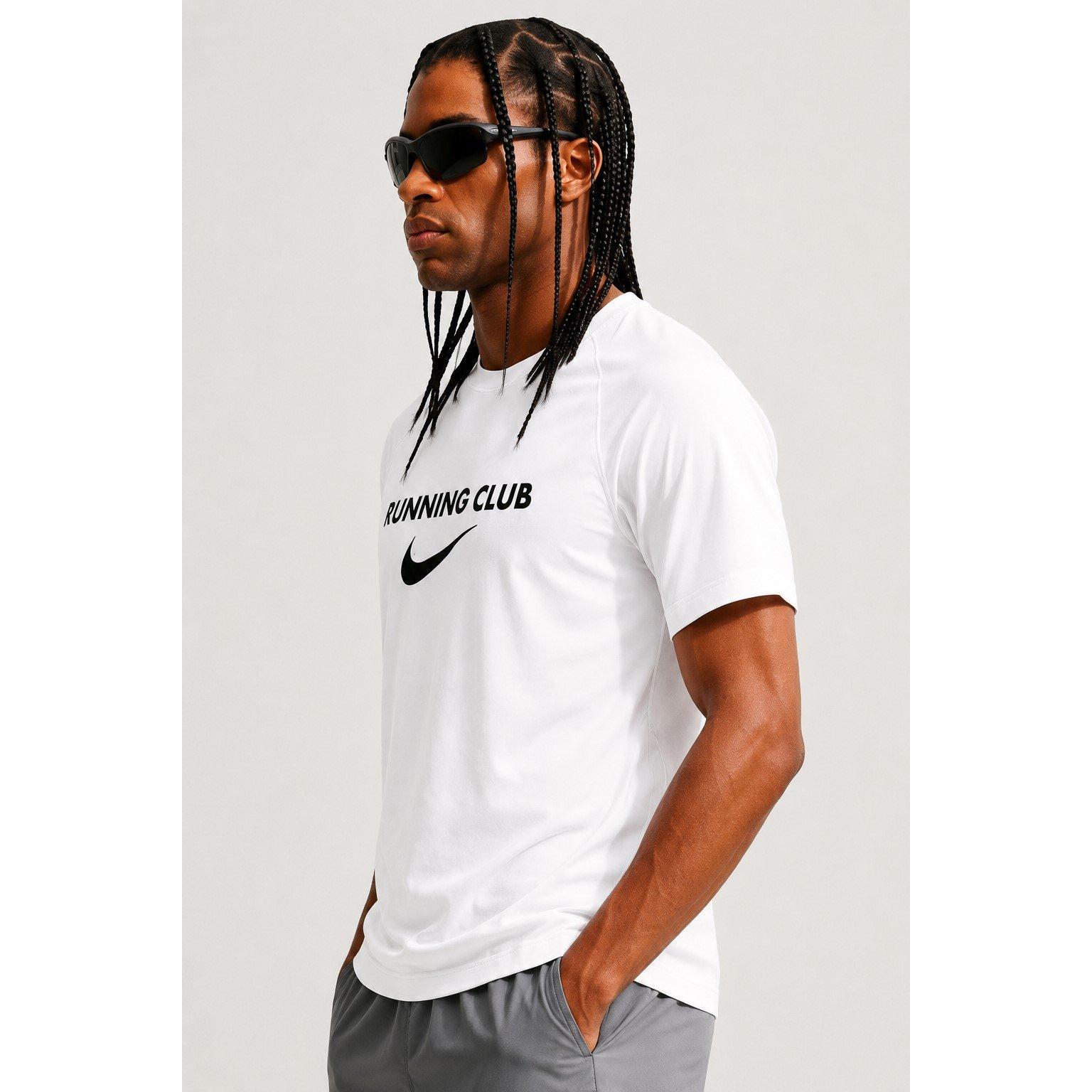 Hvid - Nike - Mens Nike Run Club T-shirt - 3
