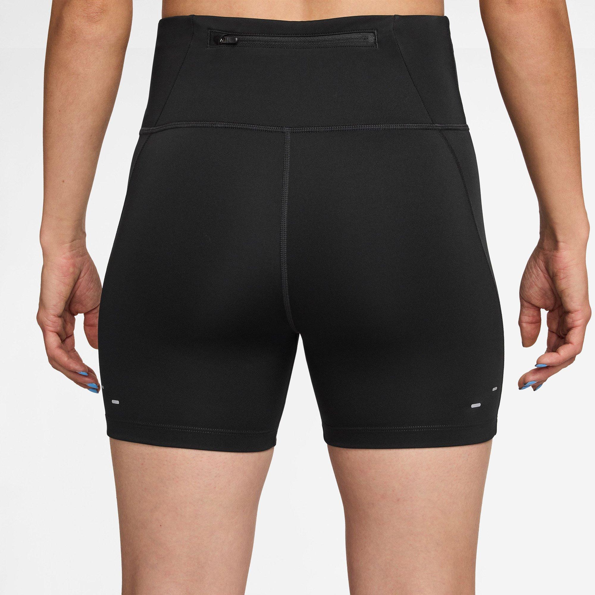 Black/Silver - Nike - Women's Tempo Performance Running Shorts - 2