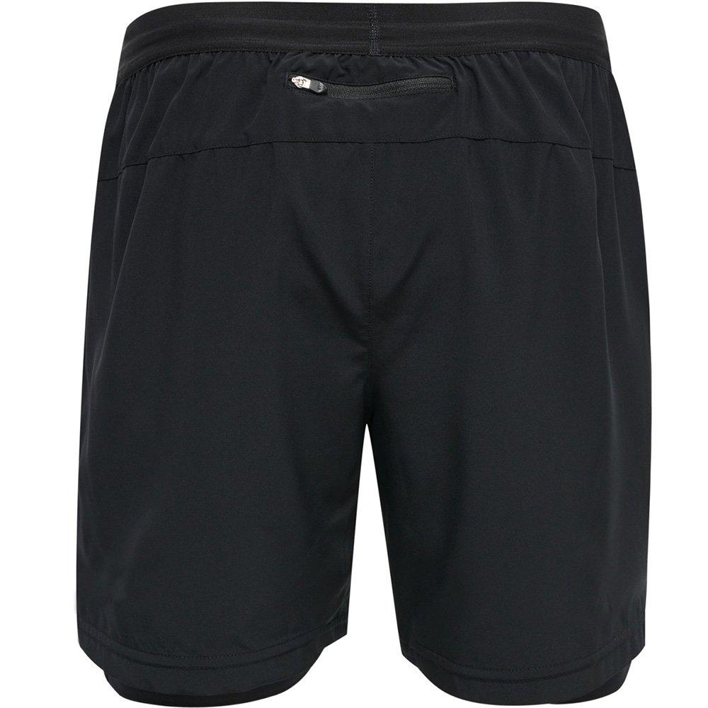 Crna - Newline - Core 2 in 1 Shorts Senior - 2
