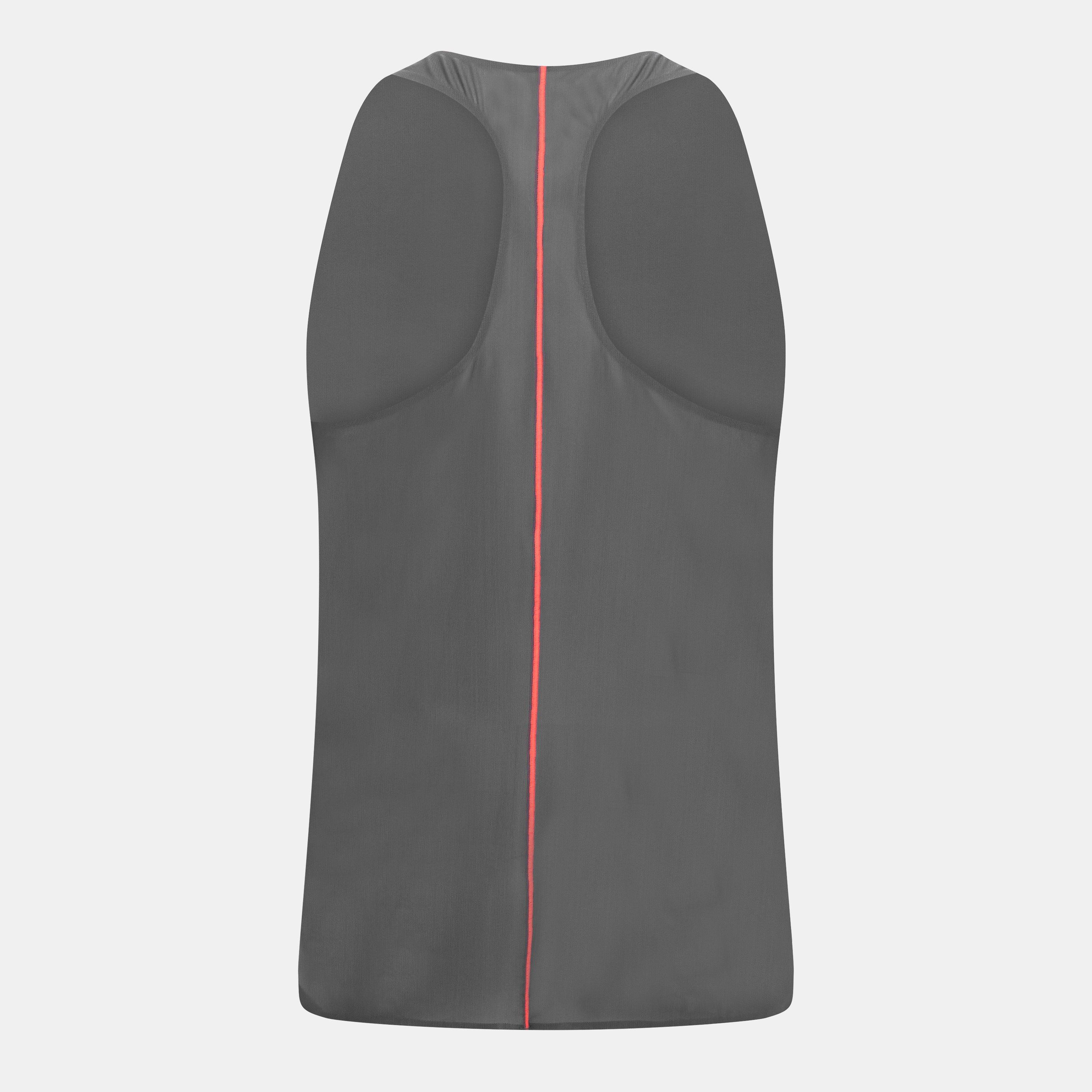 Grey/Red - New Balance - Race Day Performance Running Vest - 2