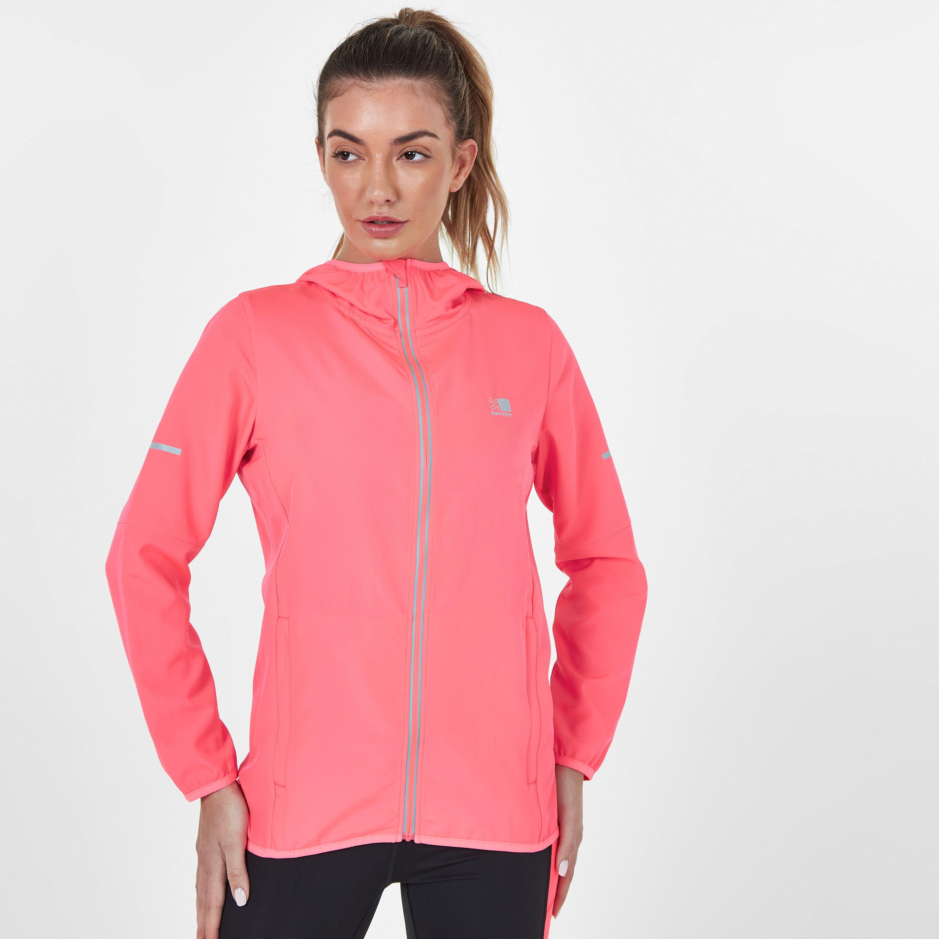 Karrimor Funnel Neck Run Jacket Womens Performance Jackets