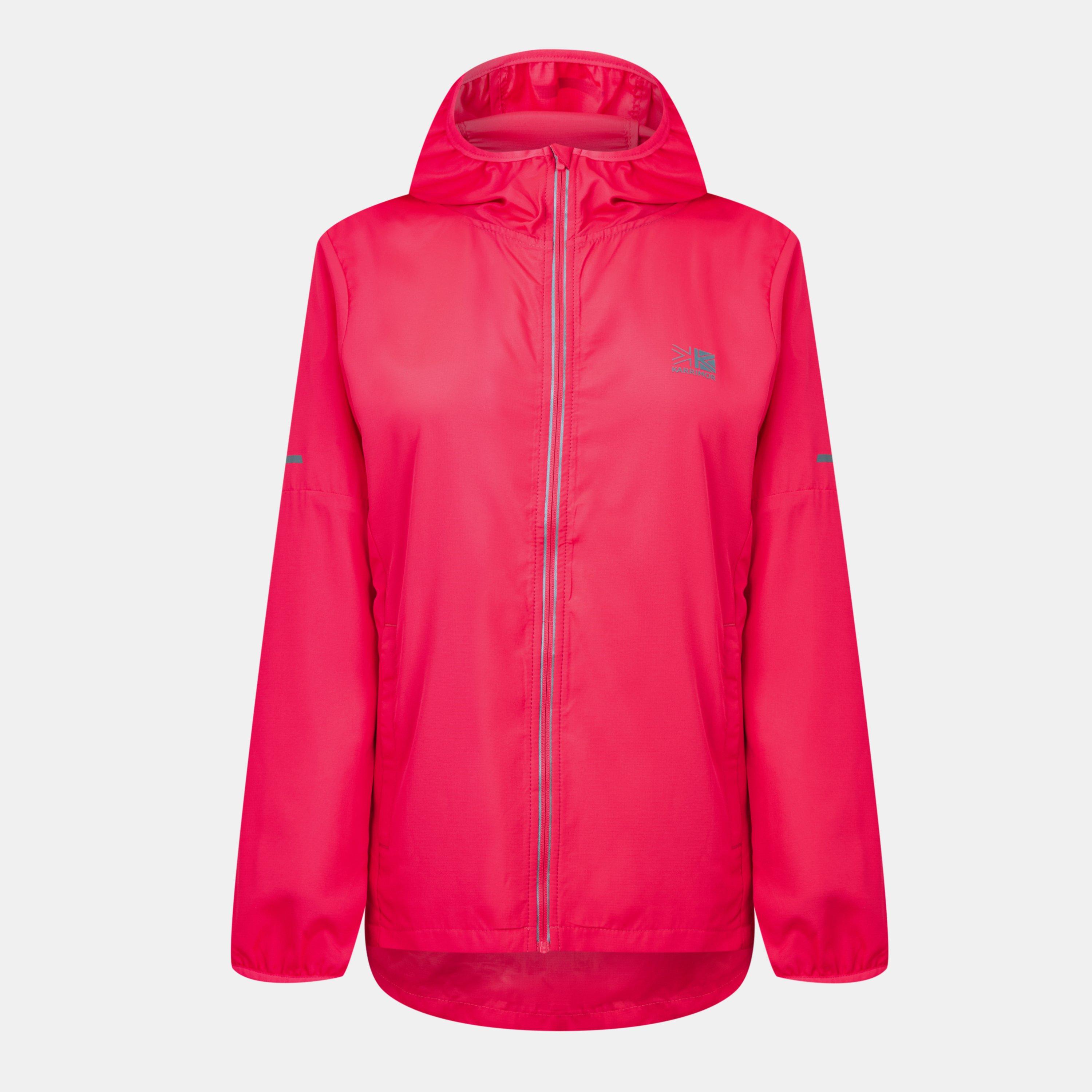 Pink - Karrimor - Performance Running Jacket Womens - 1