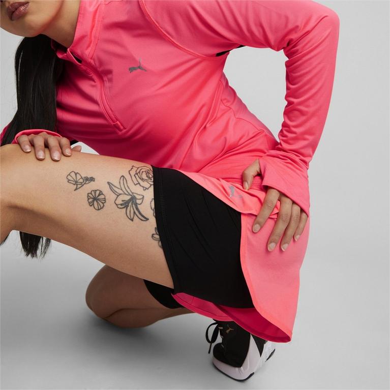 Sunset Black - Puma - Leggings cortos rosa oscuro de 7 pulgadas de Nike - 3
