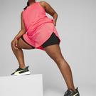 Sunset Black - Puma - Leggings cortos rosa oscuro de 7 pulgadas de Nike - 8