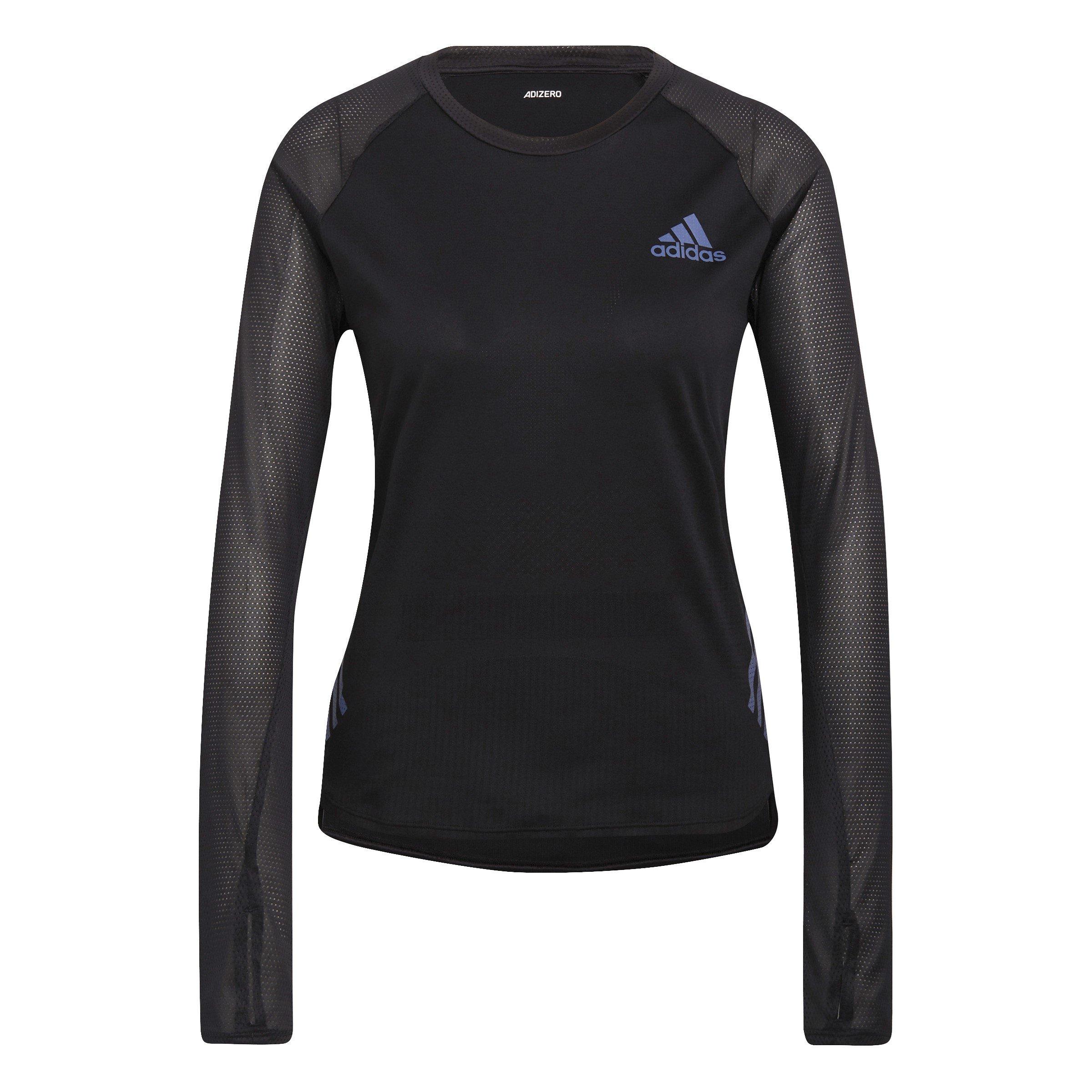 adidas ADIZERO Long-Sleeve Performance Running Top