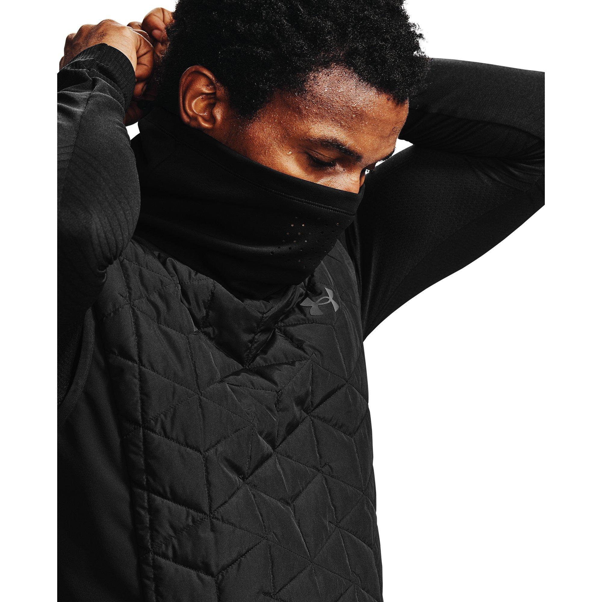 Schwarz/Schwarz/Reflektierend - Under Armour - CG Reactor Thermal Regulation Water-Resistant Compression Fit Performance Running Jacket - 3