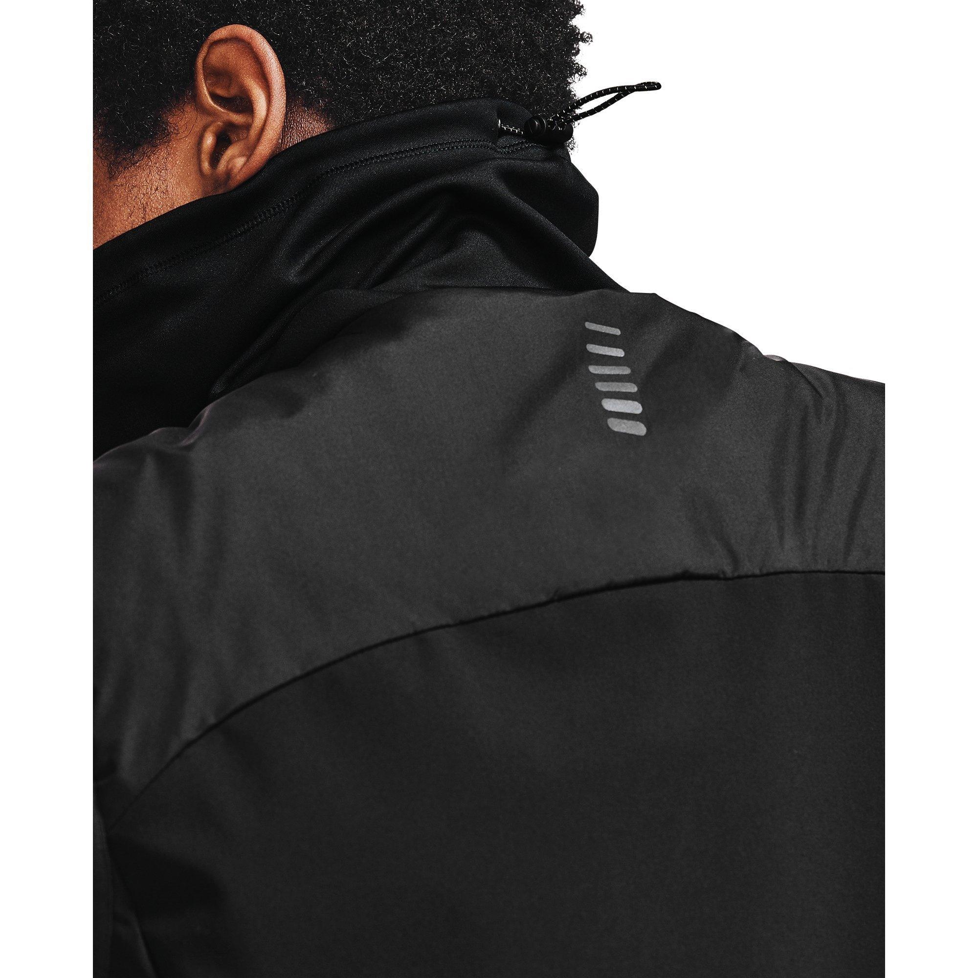 Schwarz/Schwarz/Reflektierend - Under Armour - CG Reactor Thermal Regulation Water-Resistant Compression Fit Performance Running Jacket - 6