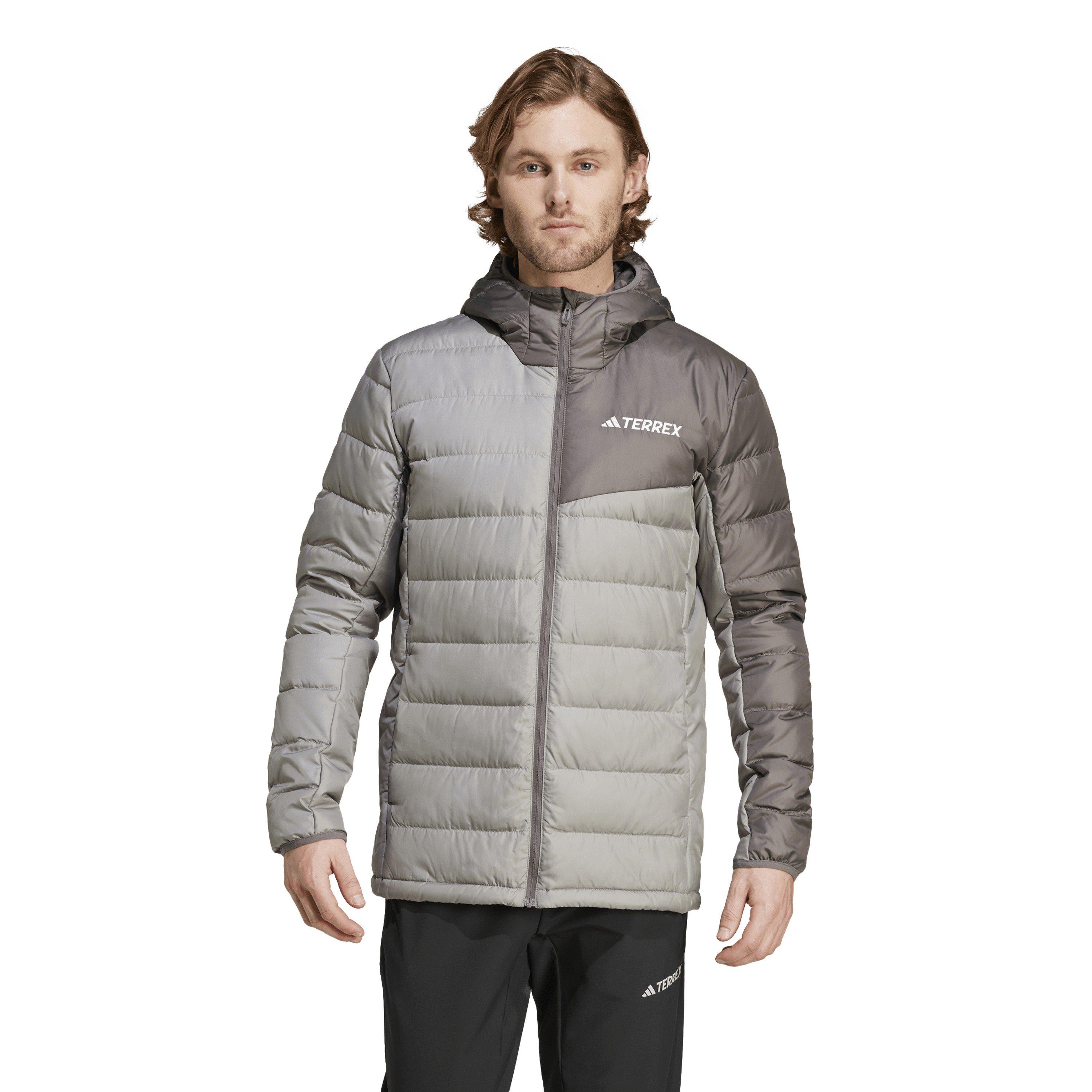 Ch Solides Grau - adidas - Mt Down Ho J Running Jacket Mens - 2