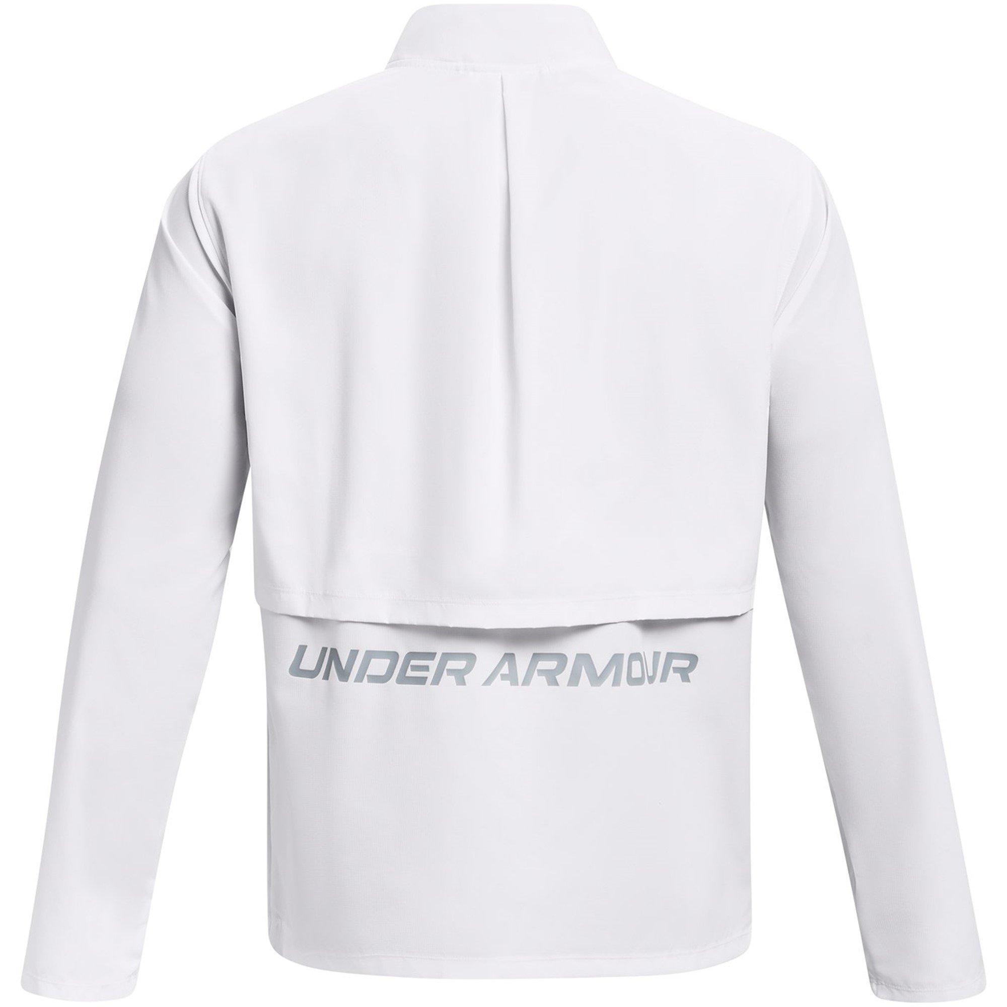 White - Under Armour - Storm Run Performance Jacket - 2