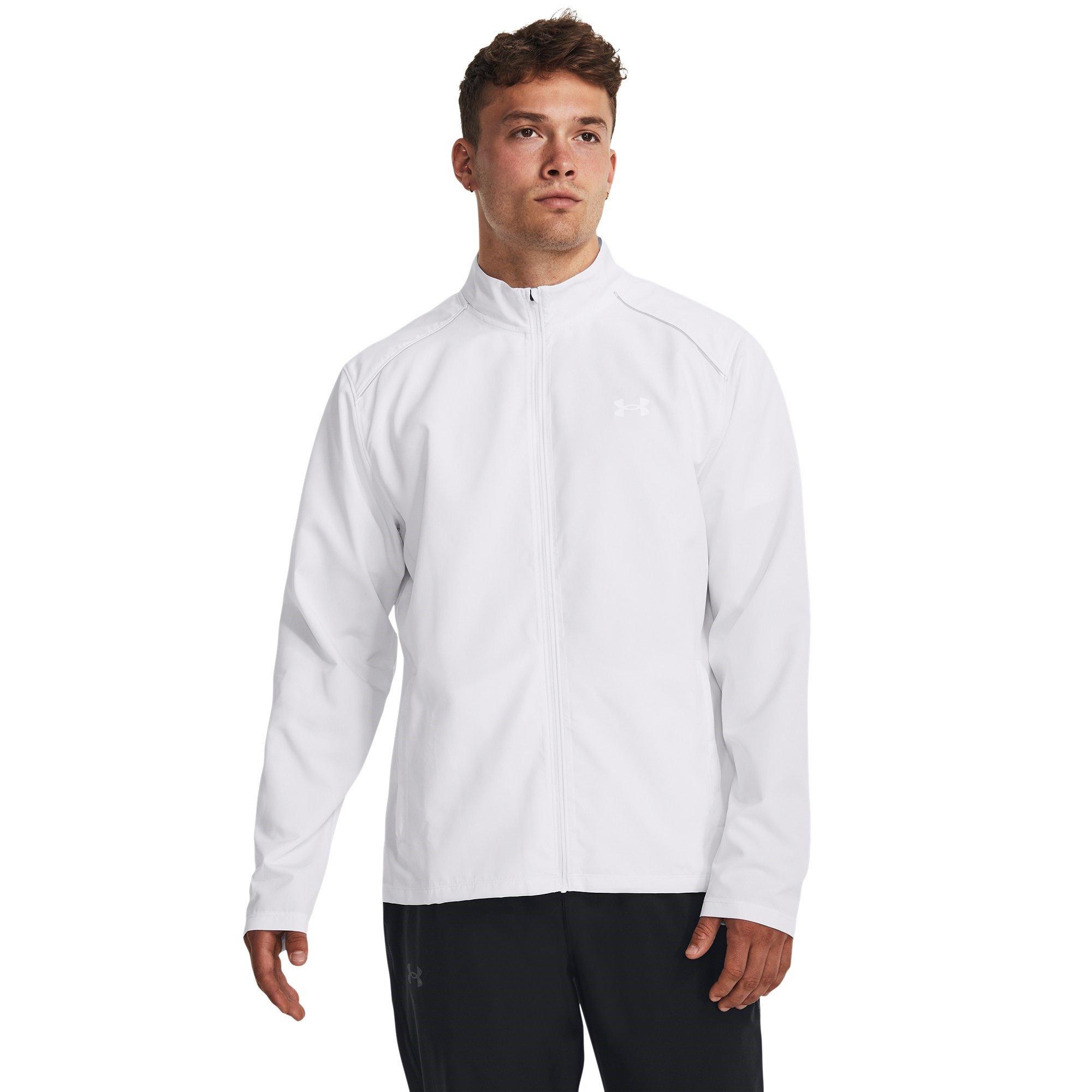White - Under Armour - Storm Run Performance Jacket - 3