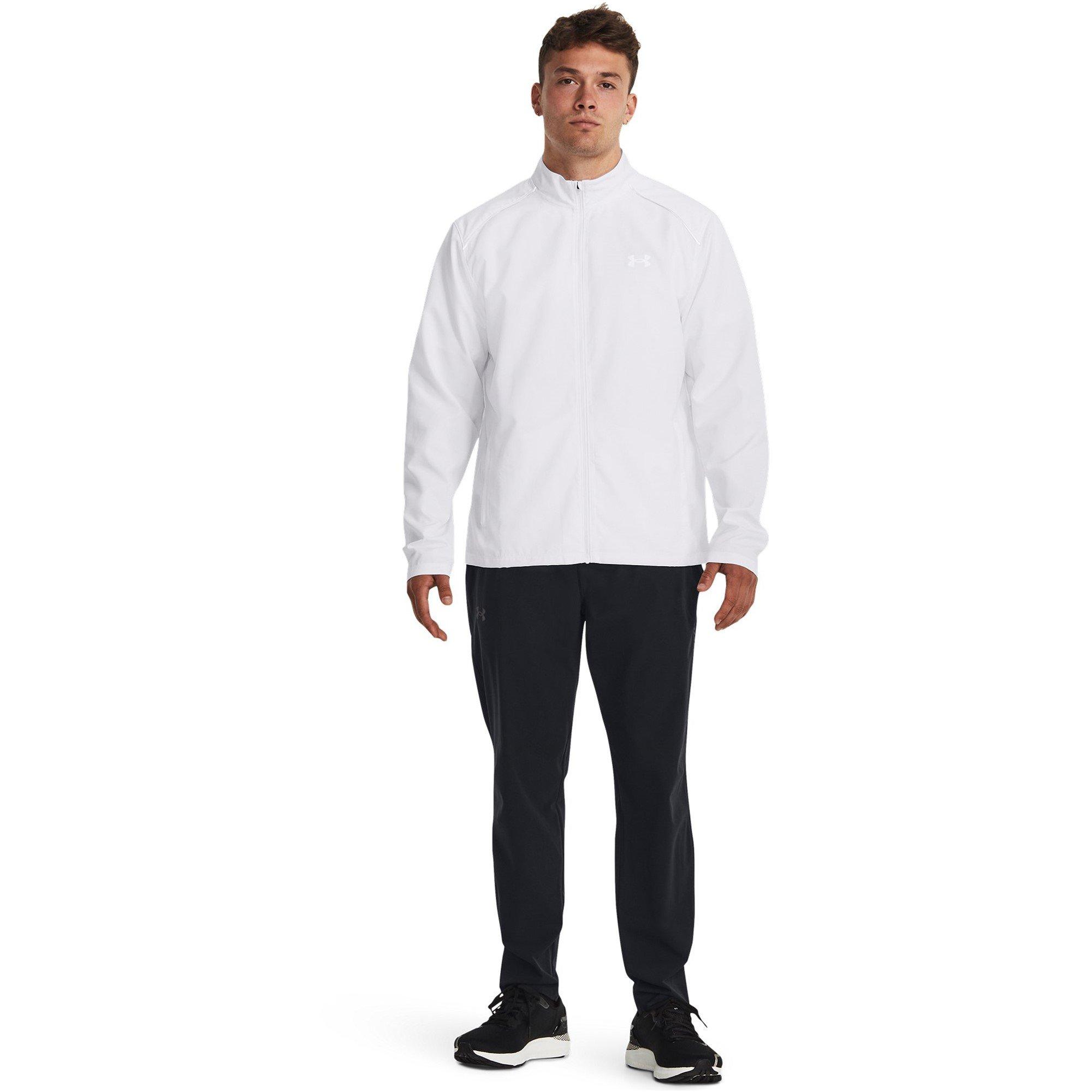White - Under Armour - Storm Run Performance Jacket - 7